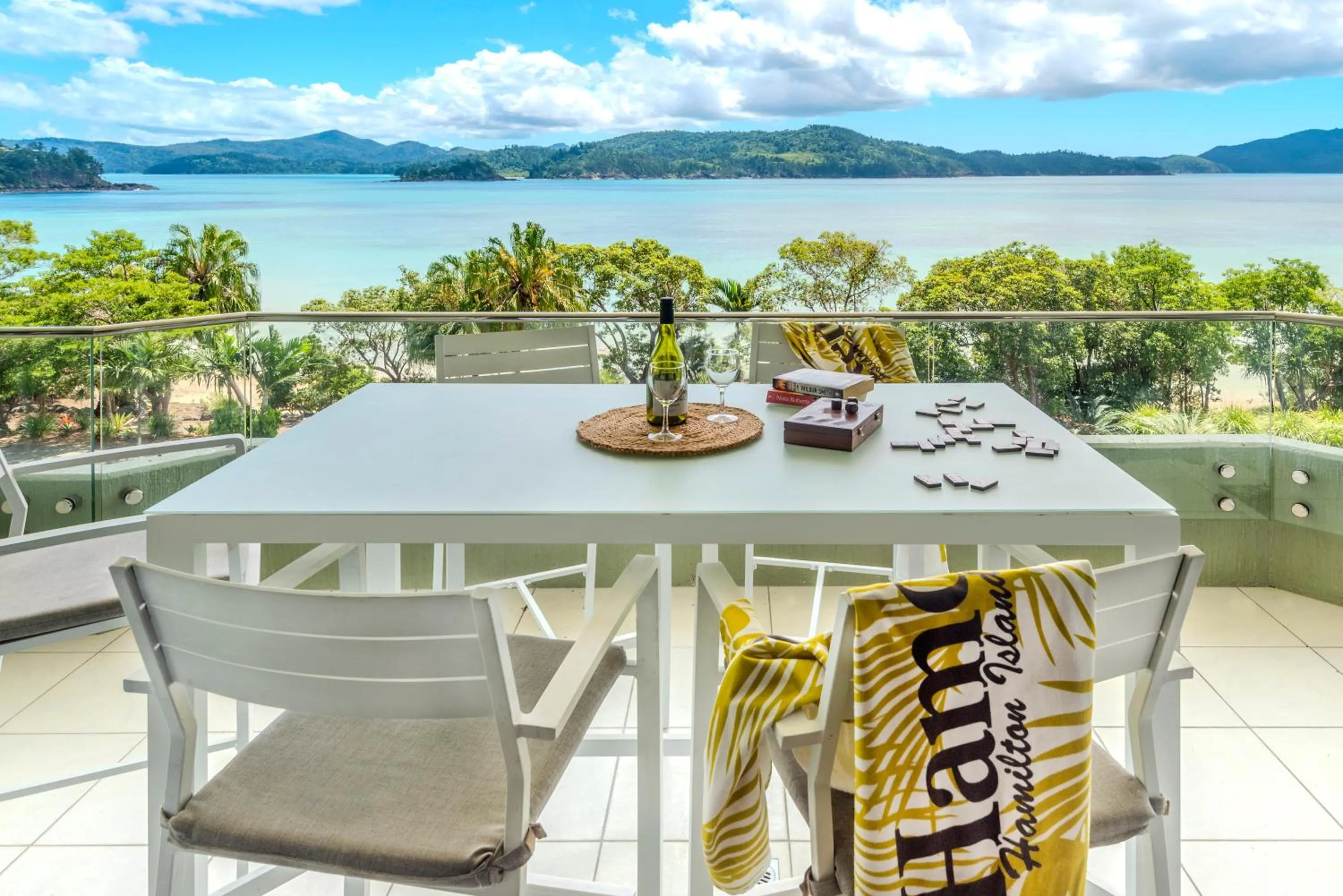 Natural landscape in Lagoon Beachfront Lodge 202 on Hamilton Island by HamoRent
