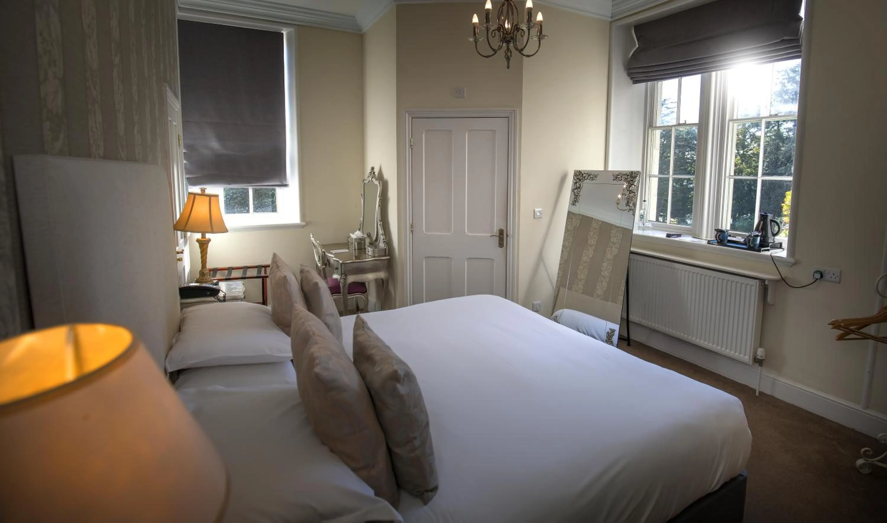 Bed in Château Rhianfa