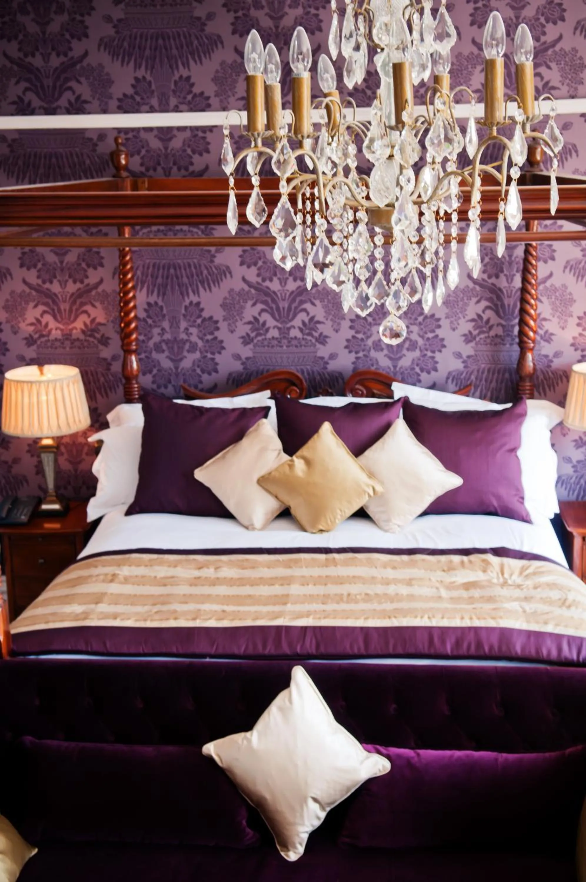 Bedroom, Bed in Château Rhianfa