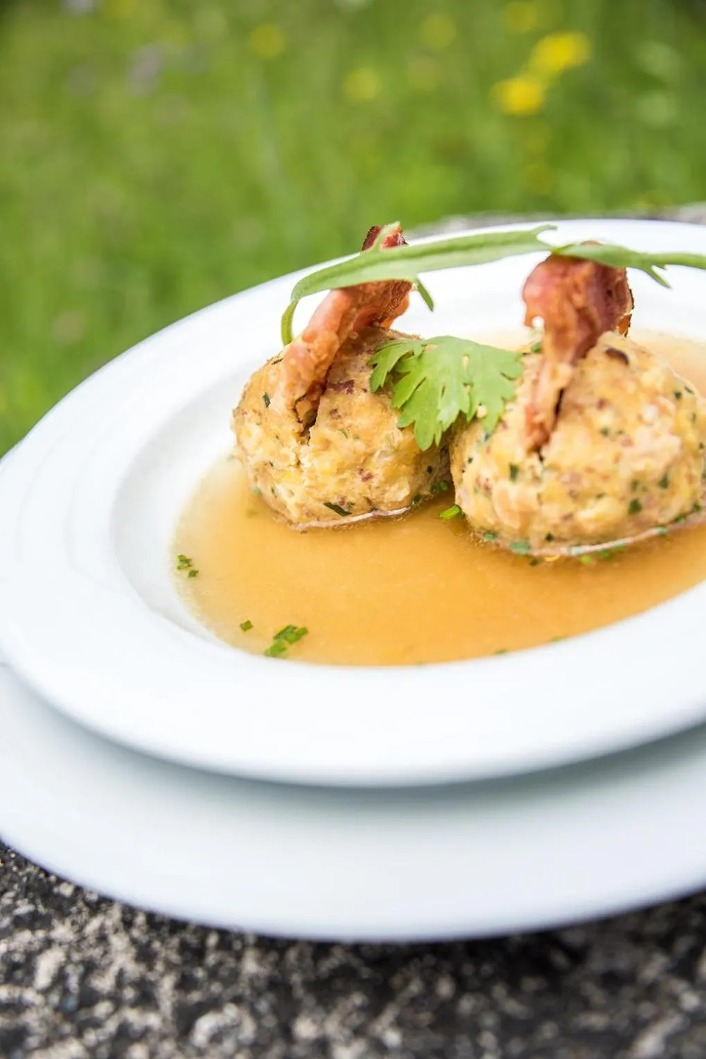 Food close-up in Vitaurina Royal Hotel