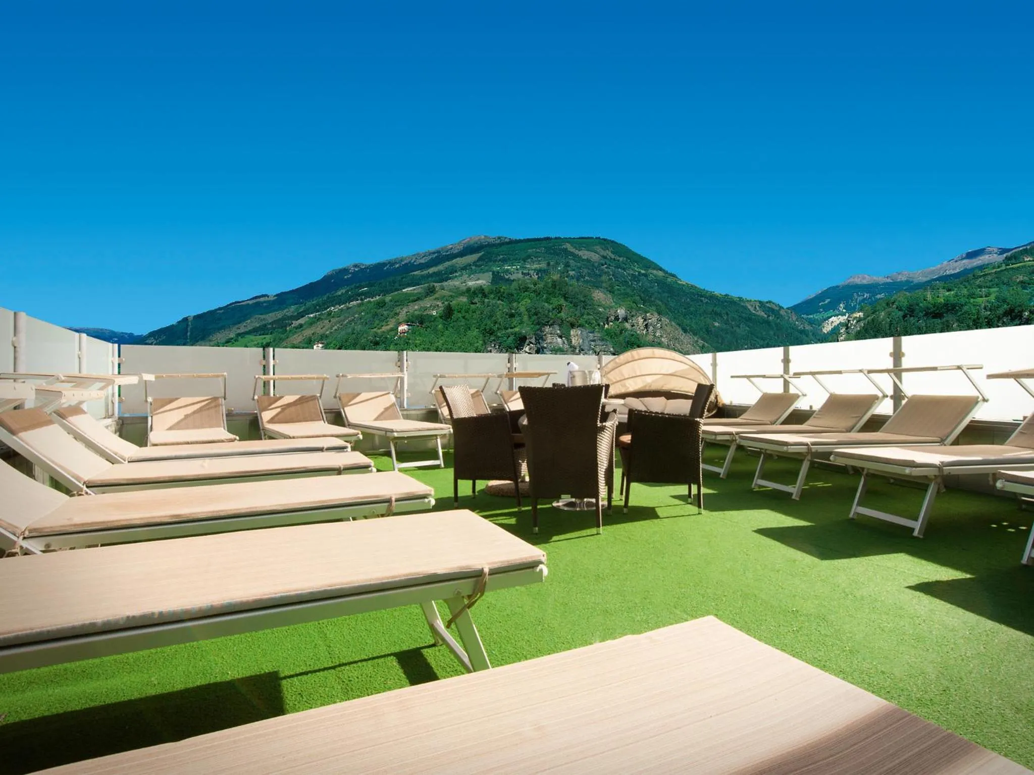 Balcony/Terrace in Hotel Engel