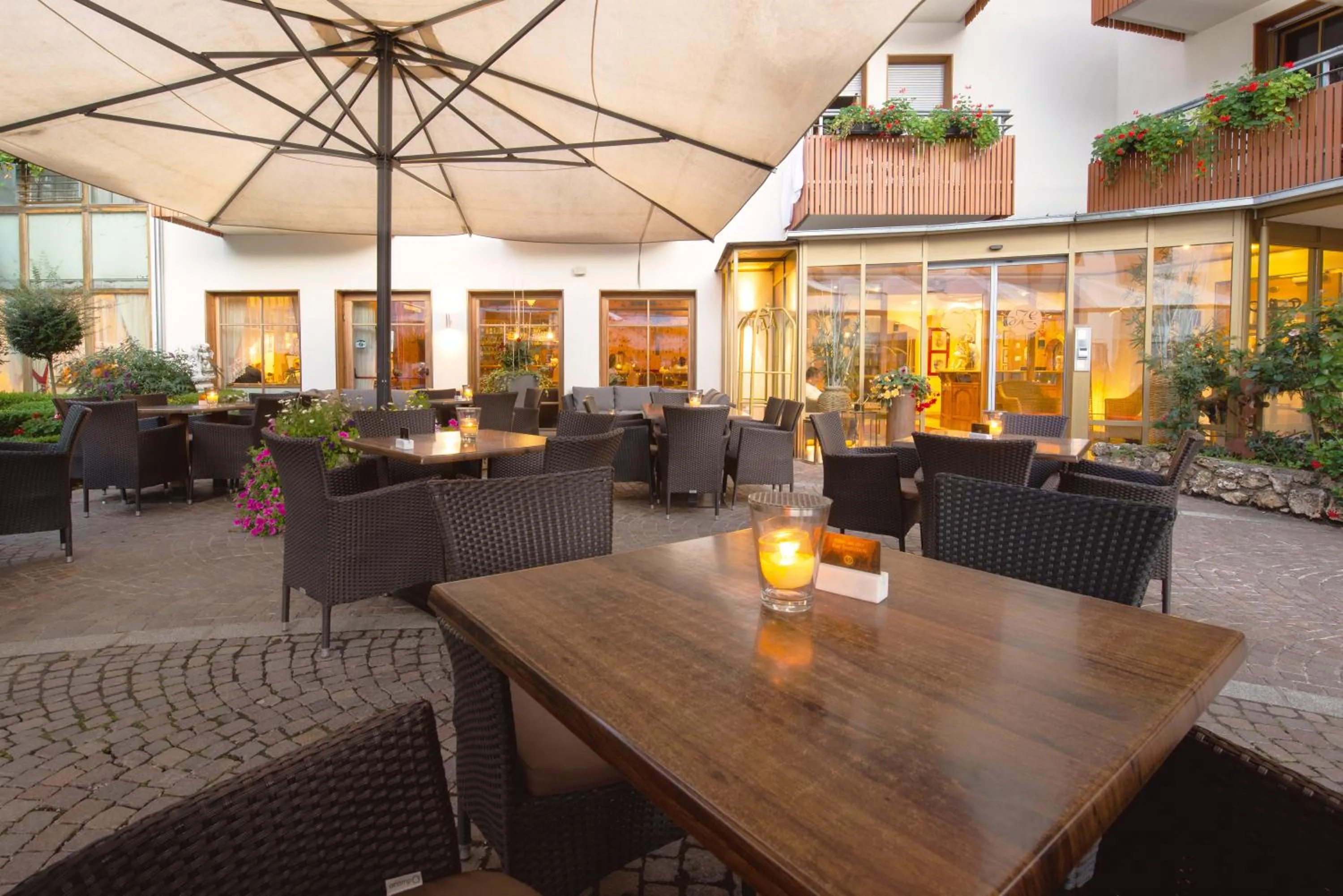 Balcony/Terrace in Hotel Engel