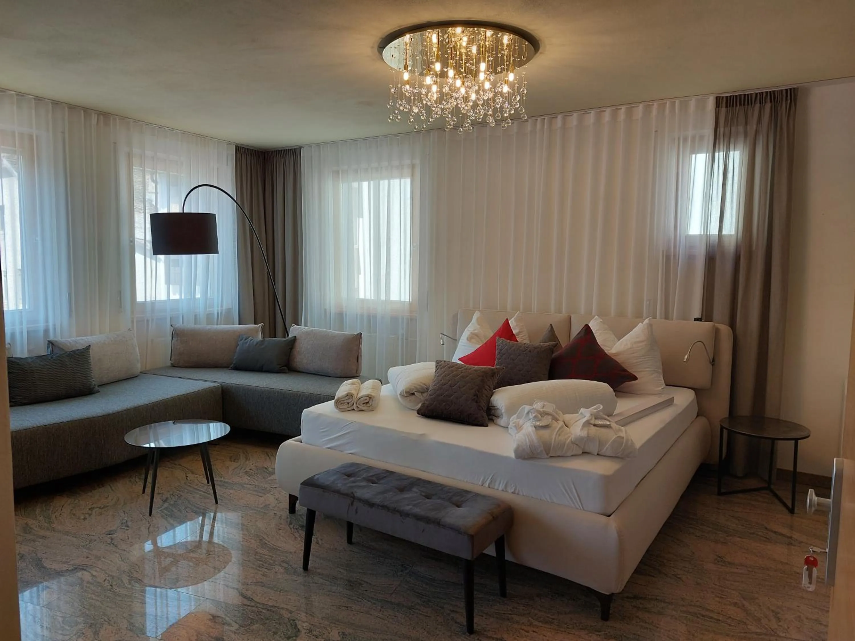 Bedroom in Hotel Engel