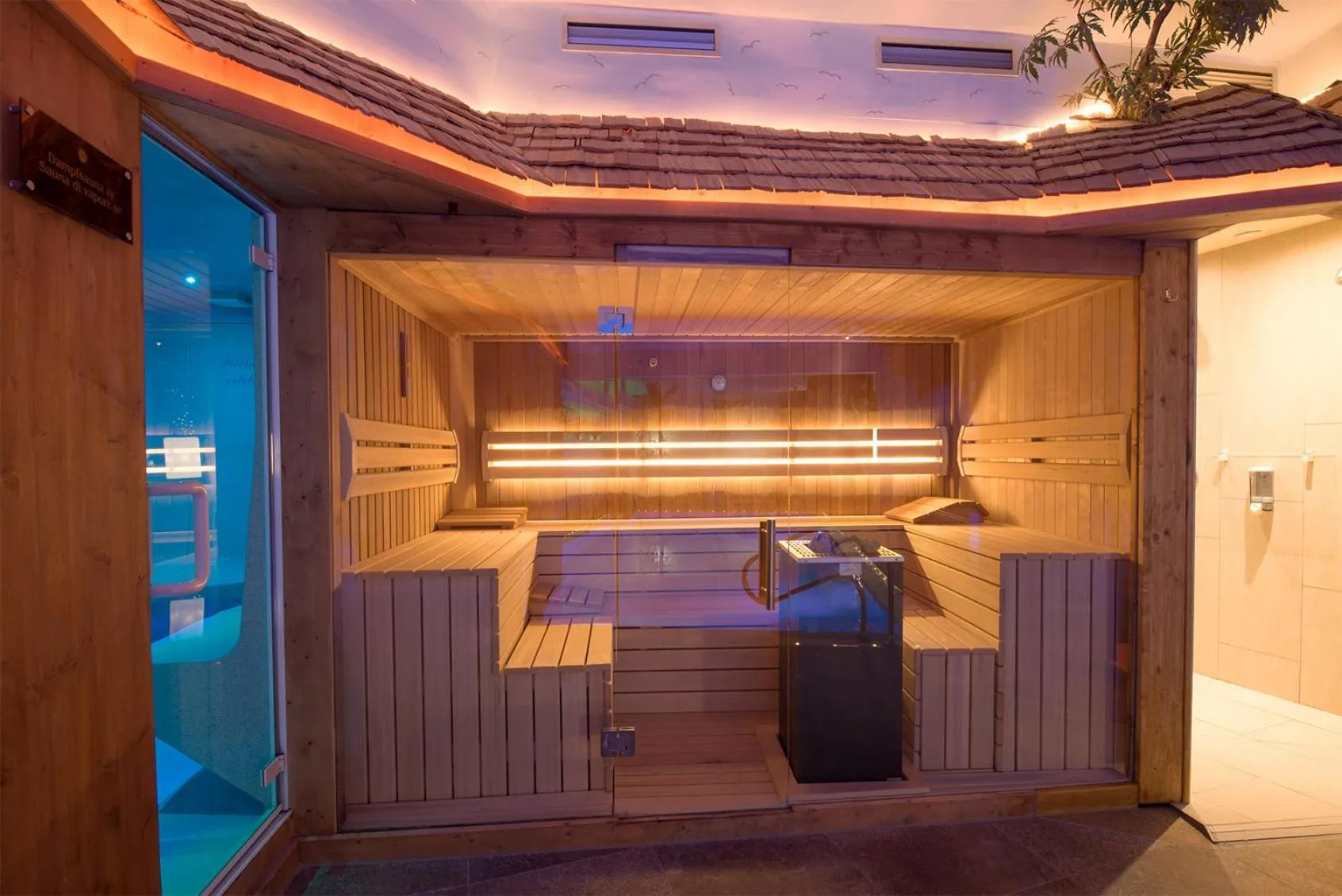 Sauna in Hotel Engel