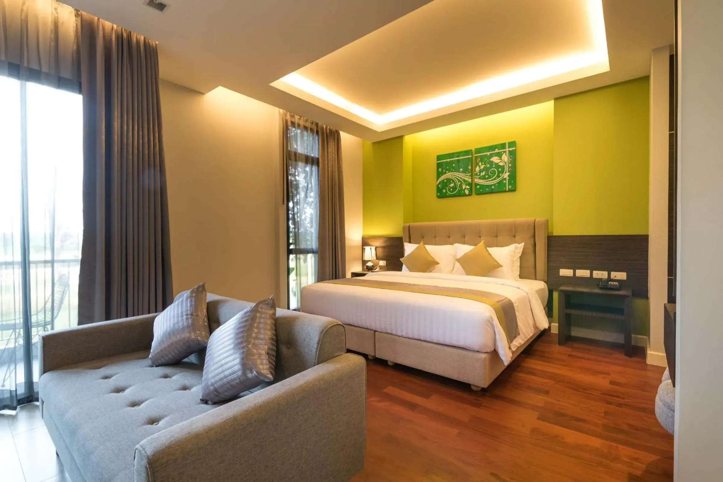 Deluxe Room in Green Ville Laguna Hotel Deluxe Room in Green Ville Laguna Hotel