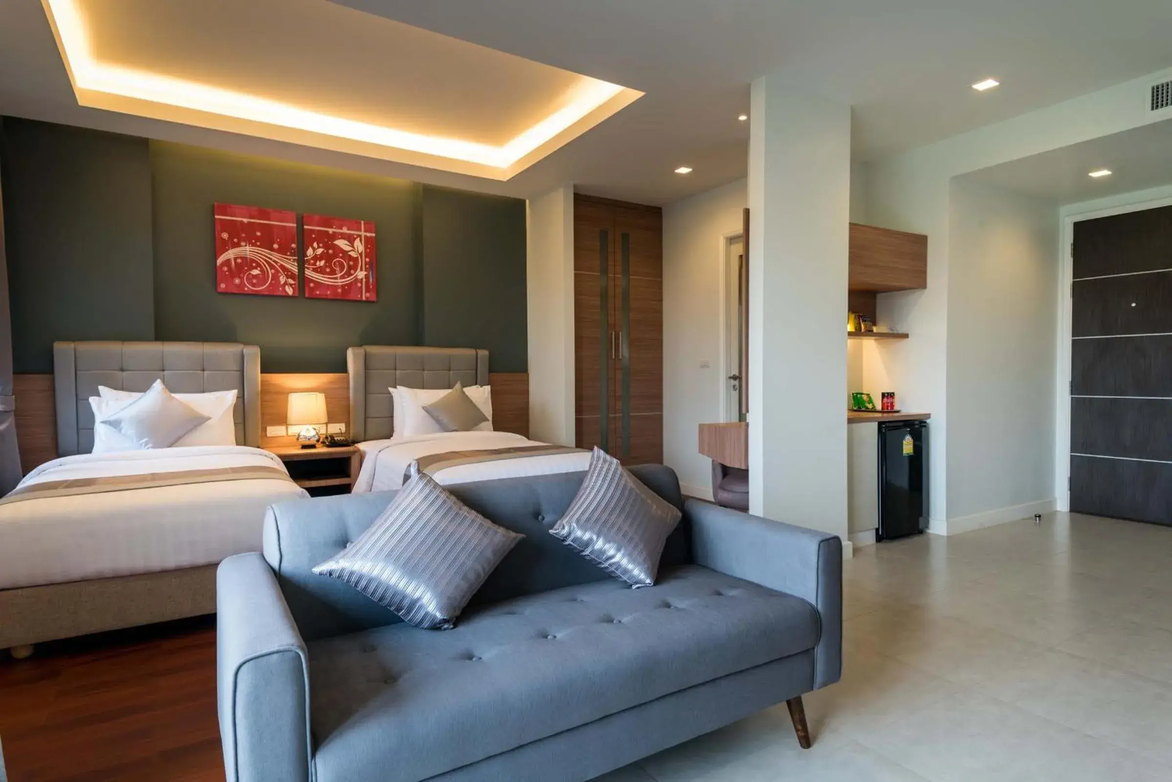 Deluxe Twin Room in Green Ville Laguna Hotel Deluxe Twin Room in Green Ville Laguna Hotel