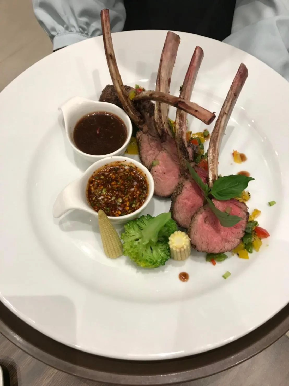 Dinner in Green Ville Laguna Hotel