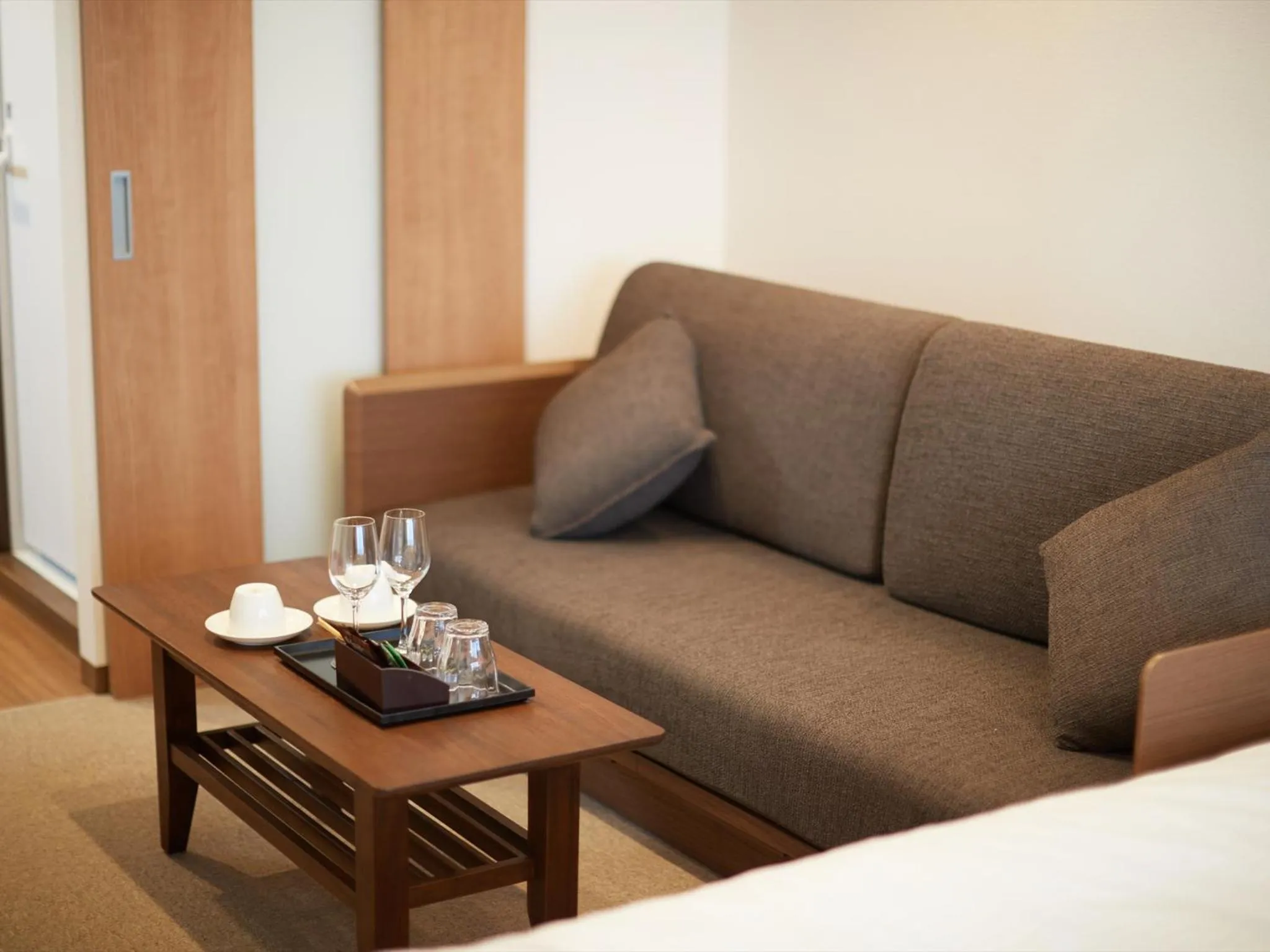 Bed in Creass Hotel Tsubogawa Marche