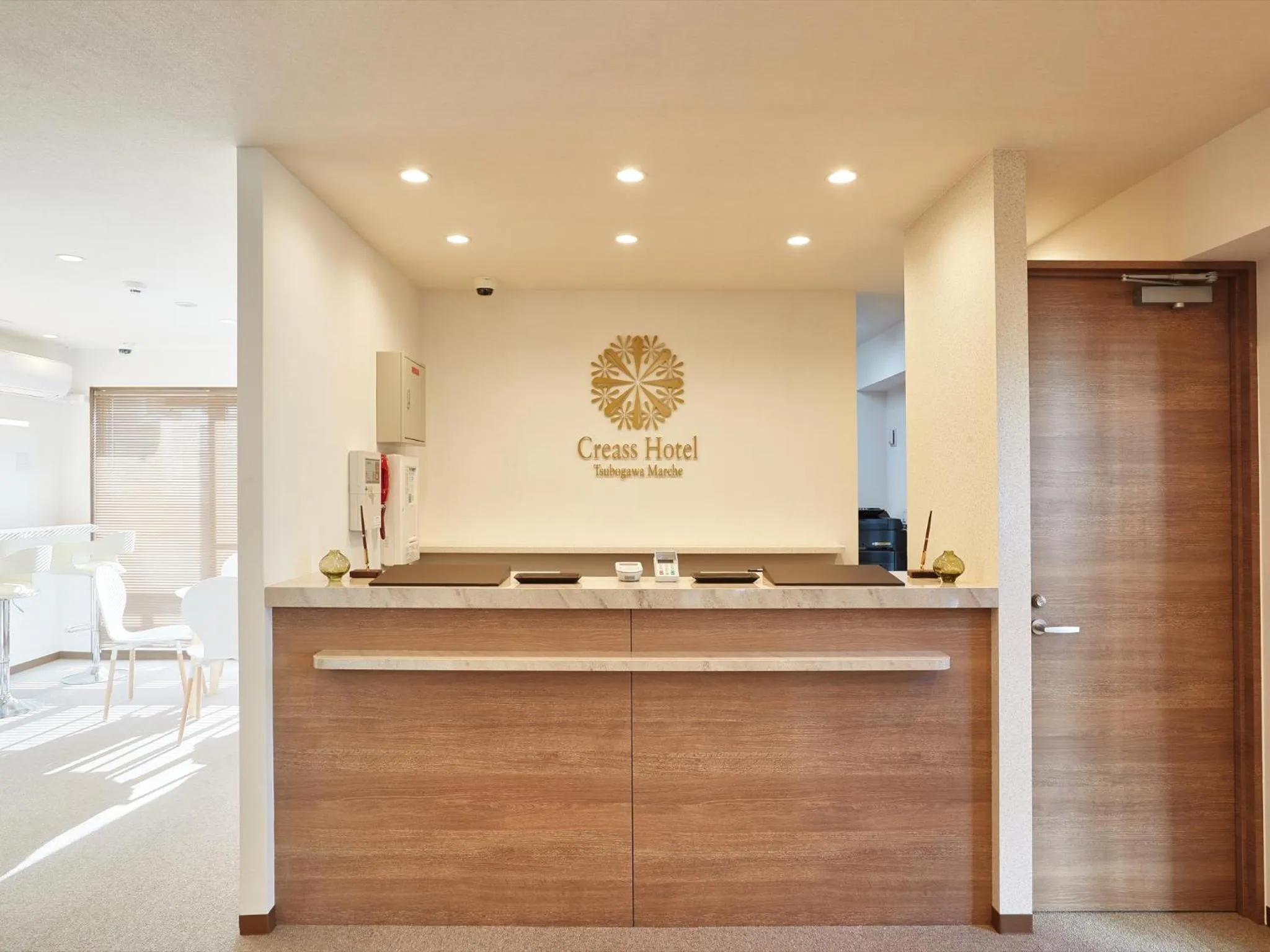 Lobby or reception in Creass Hotel Tsubogawa Marche