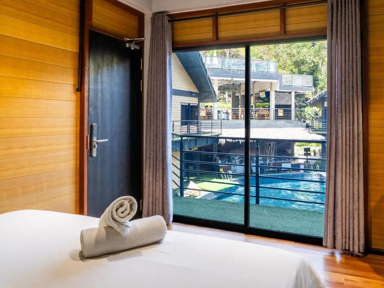 Bed in A Coral Reefs Resort Langkawi