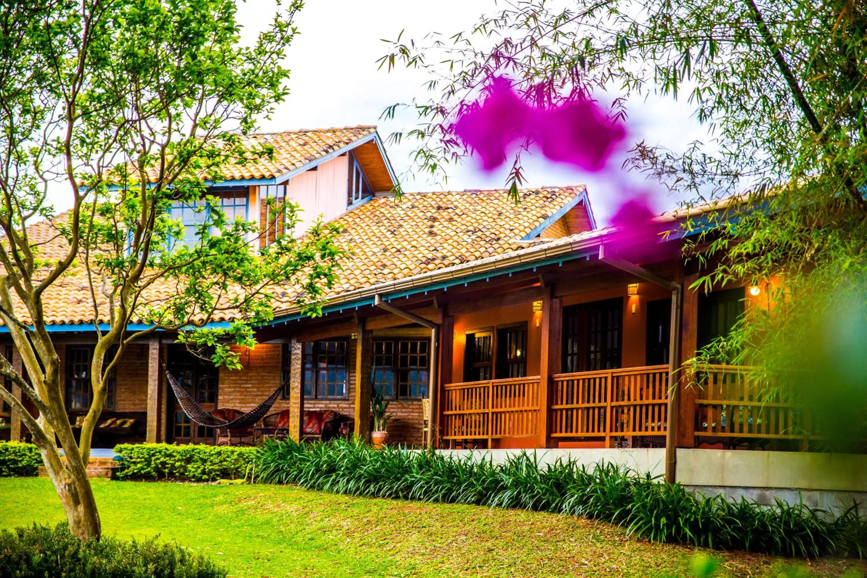 Garden in Hotel Pousada da Lagoa - Casa Californiana