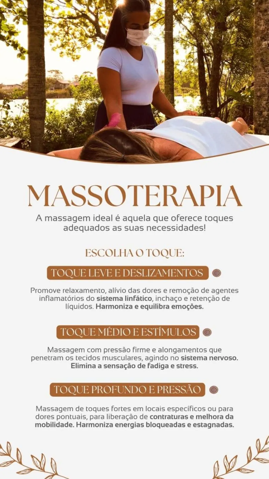 Massage in Hotel Pousada da Lagoa - Casa Californiana