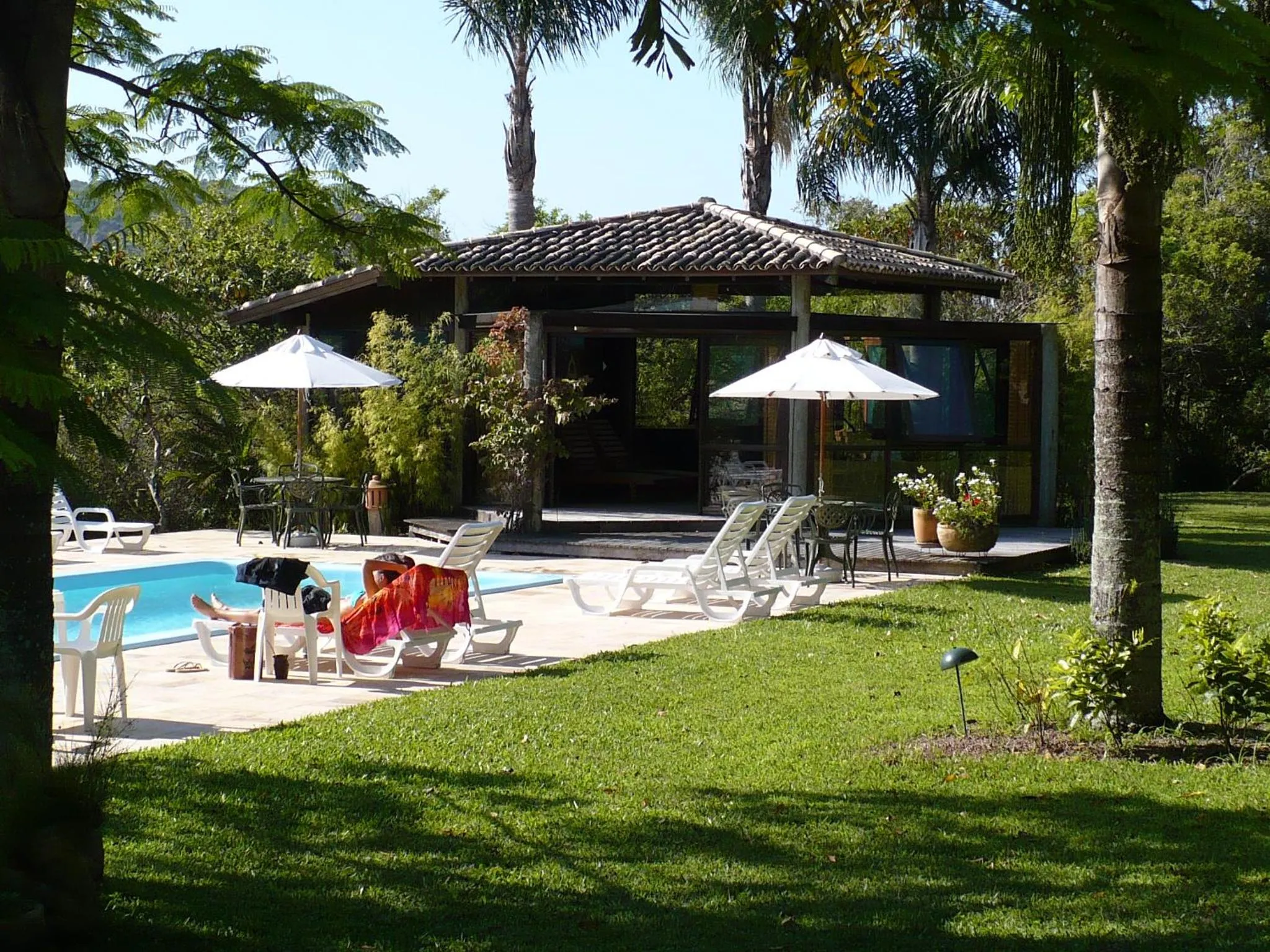 Swimming pool in Hotel Pousada da Lagoa - Casa Californiana