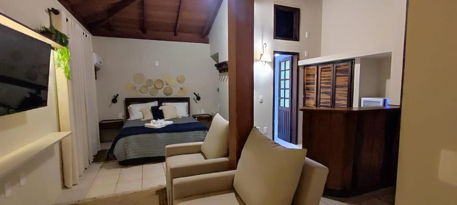 Bed in Hotel Pousada da Lagoa - Casa Californiana