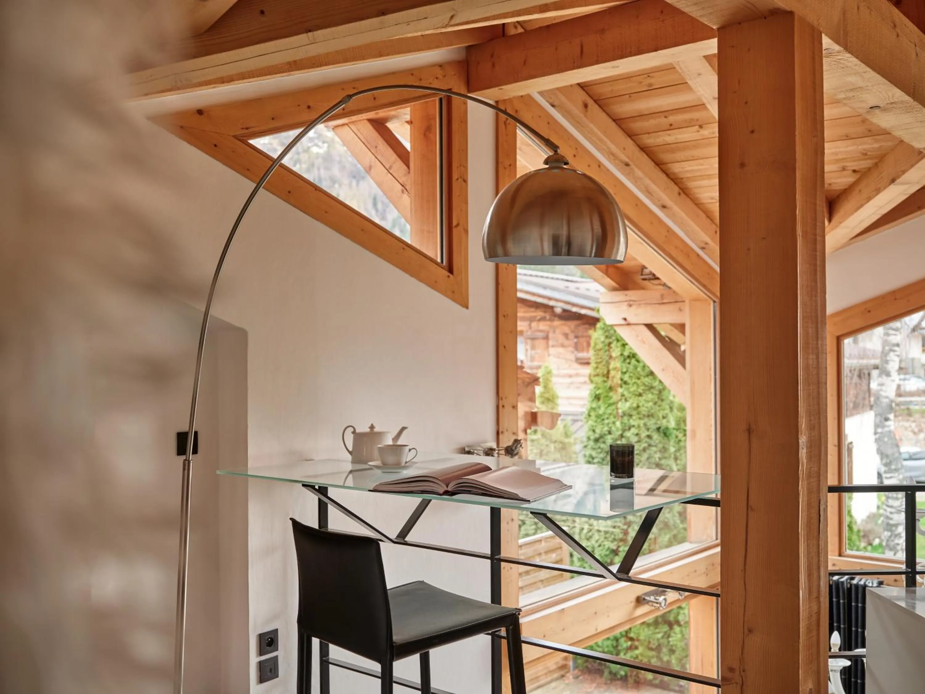 Seating area in Les Rives d'Argentière