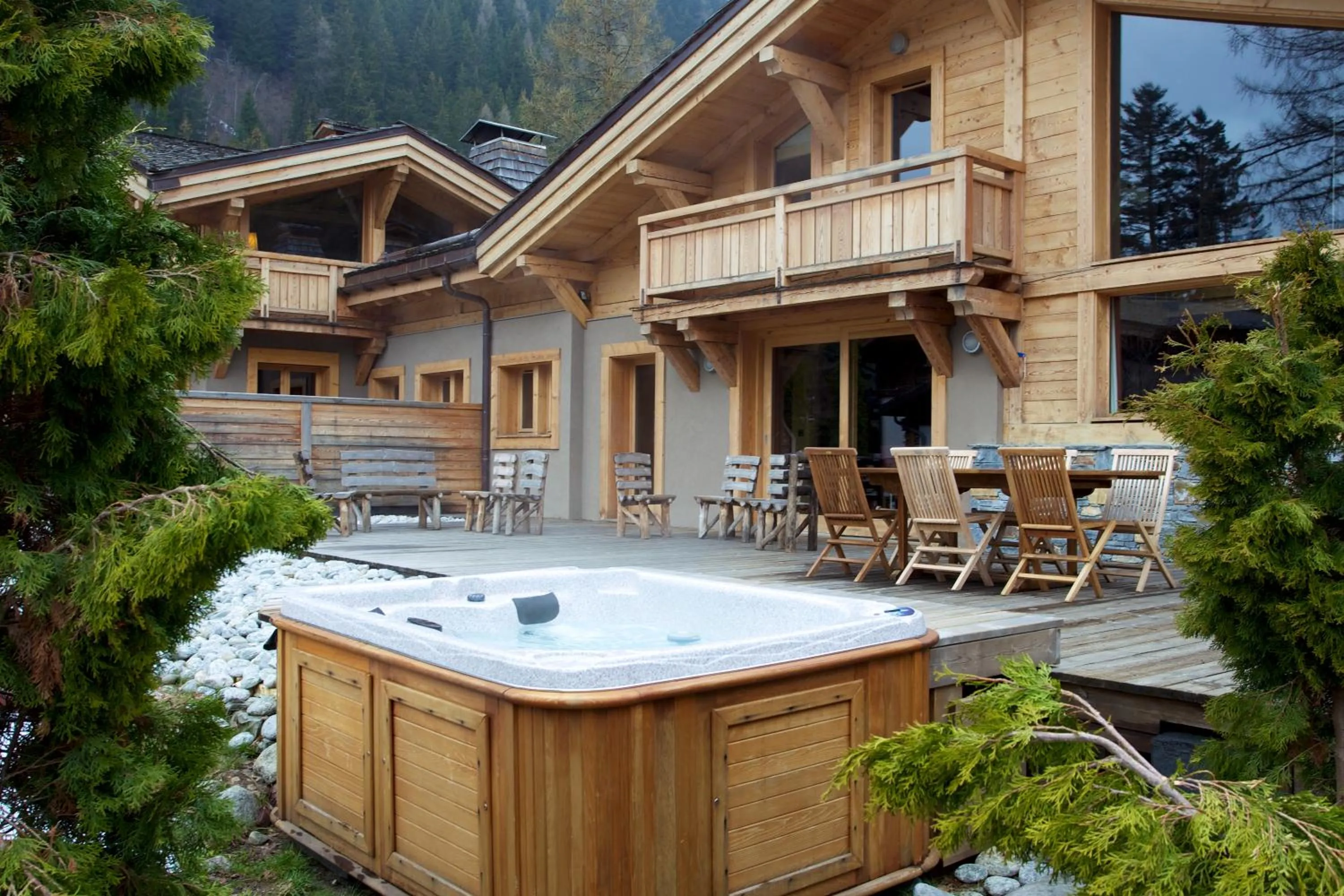 Hot Tub in Les Rives d'Argentière