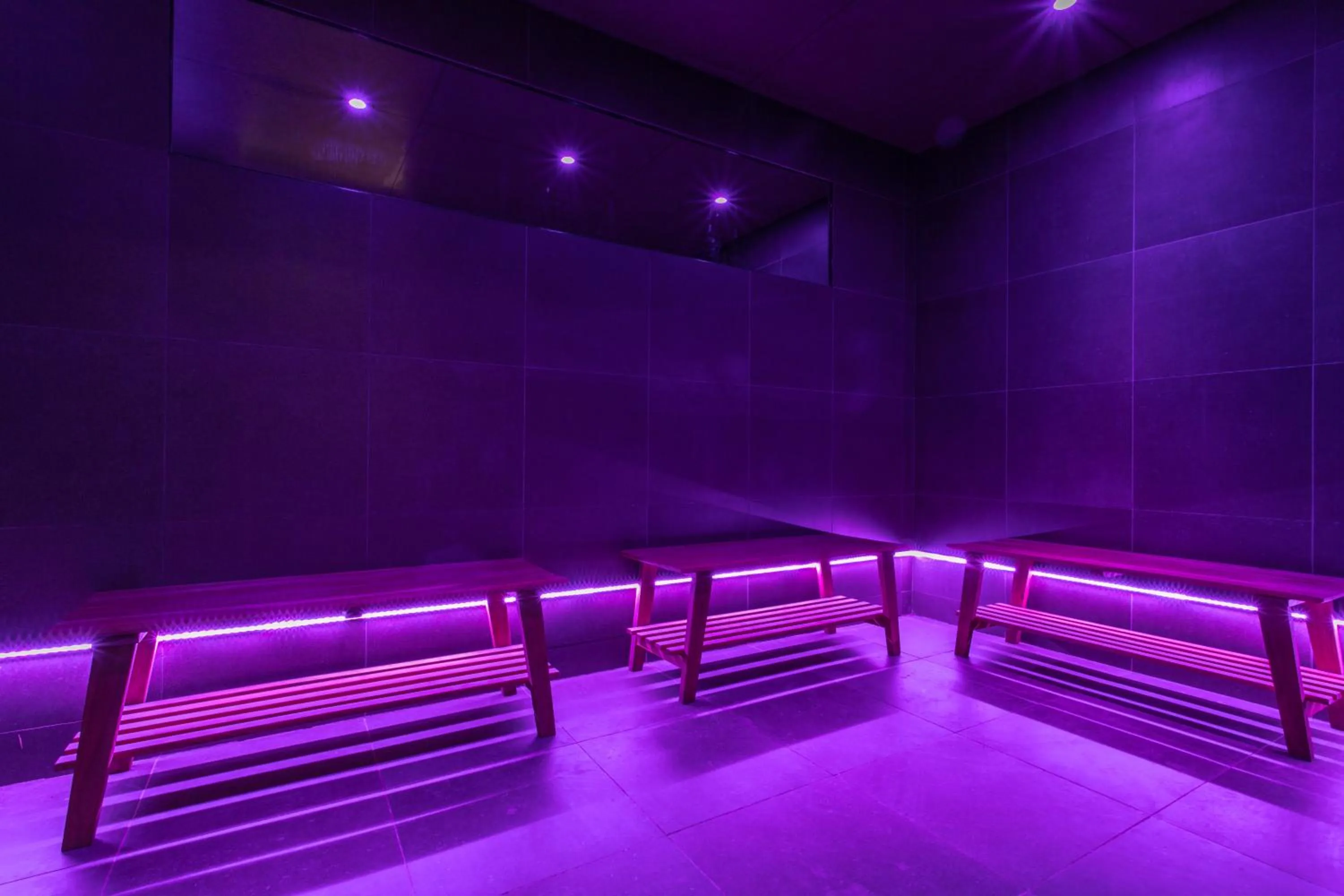 Steam room in Les Rives d'Argentière