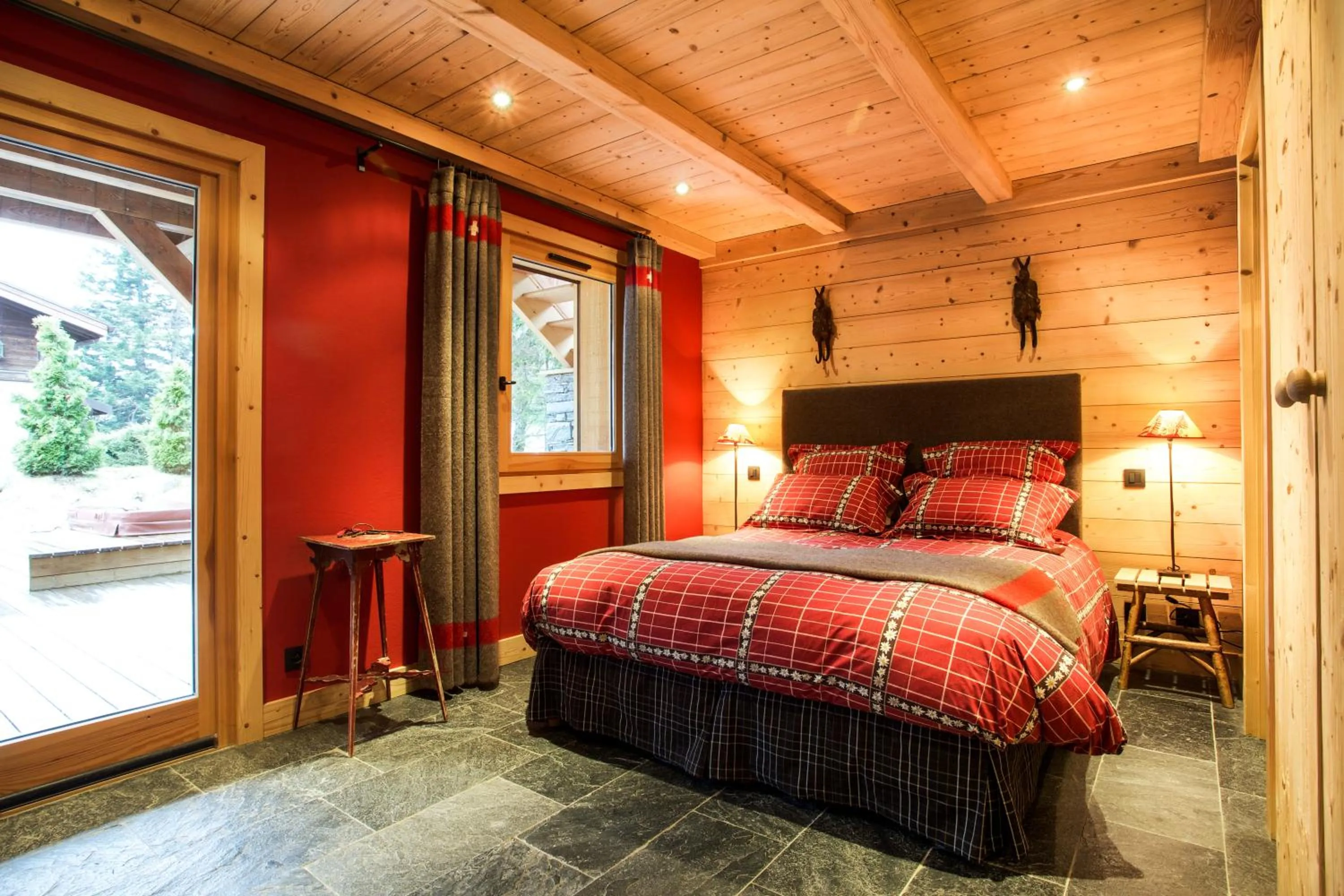 Bed in Les Rives d'Argentière