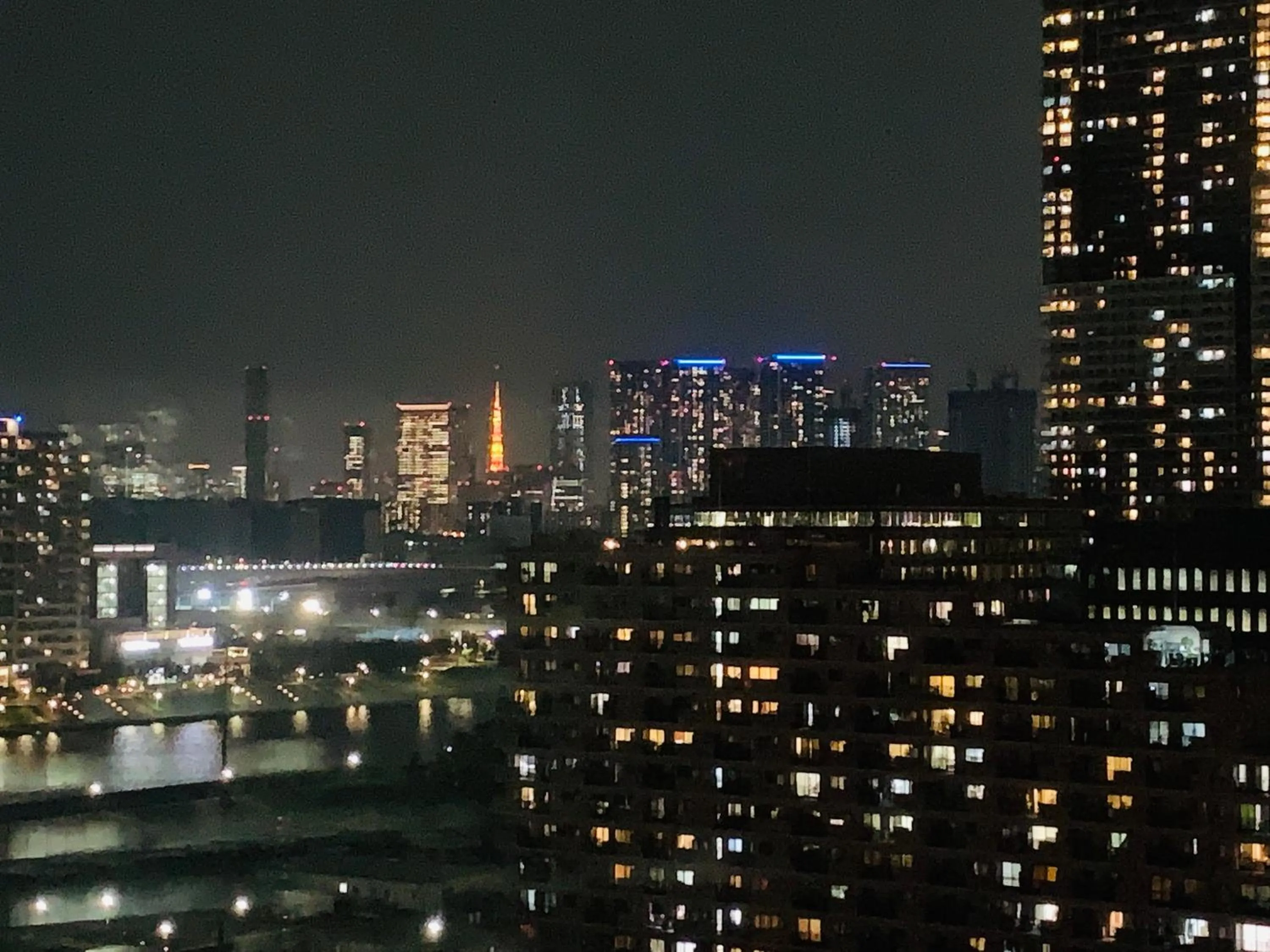 City view in hotel MONday Premium TOYOSU