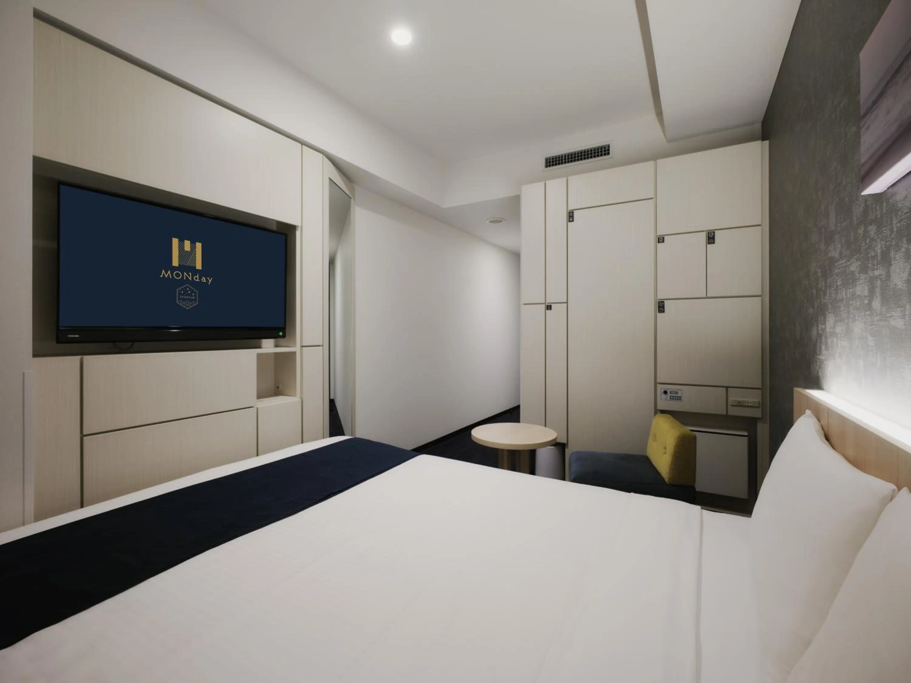 Bed in hotel MONday Premium TOYOSU