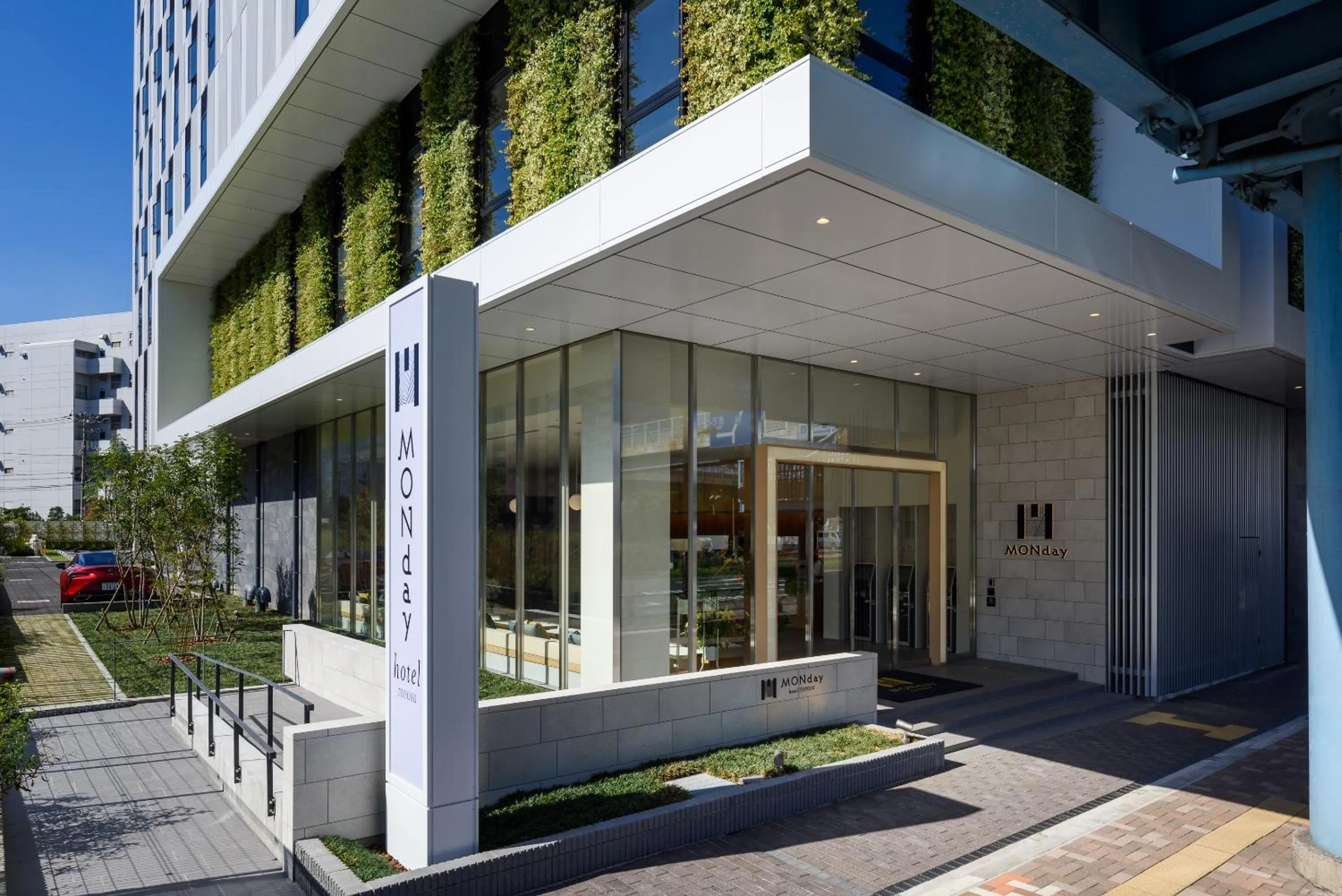 Property building in hotel MONday Premium TOYOSU