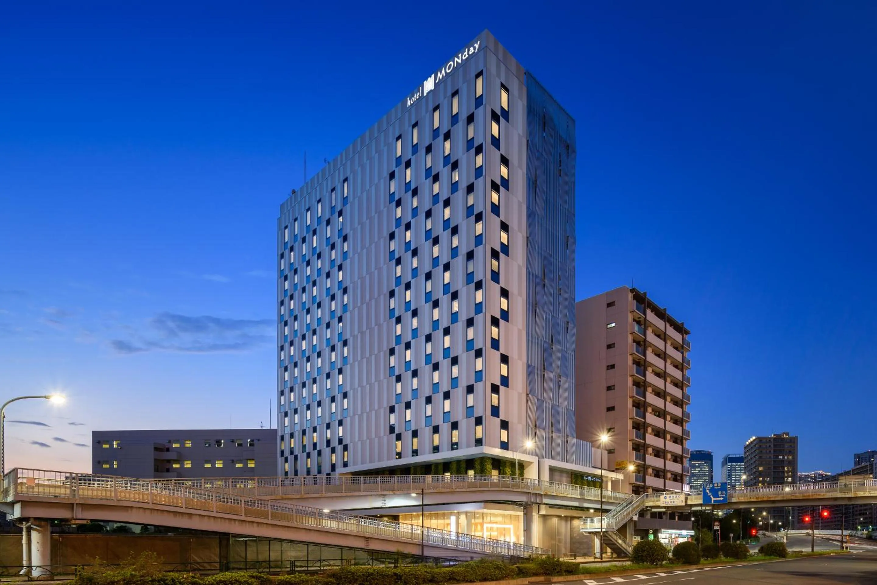 Property building in hotel MONday Premium TOYOSU