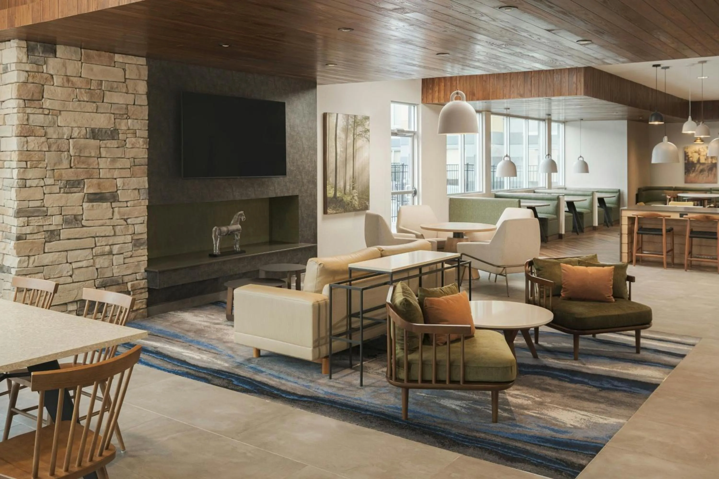 Lobby or reception in Fairfield Inn & Suites by Marriott Lexington Georgetown/College Inn