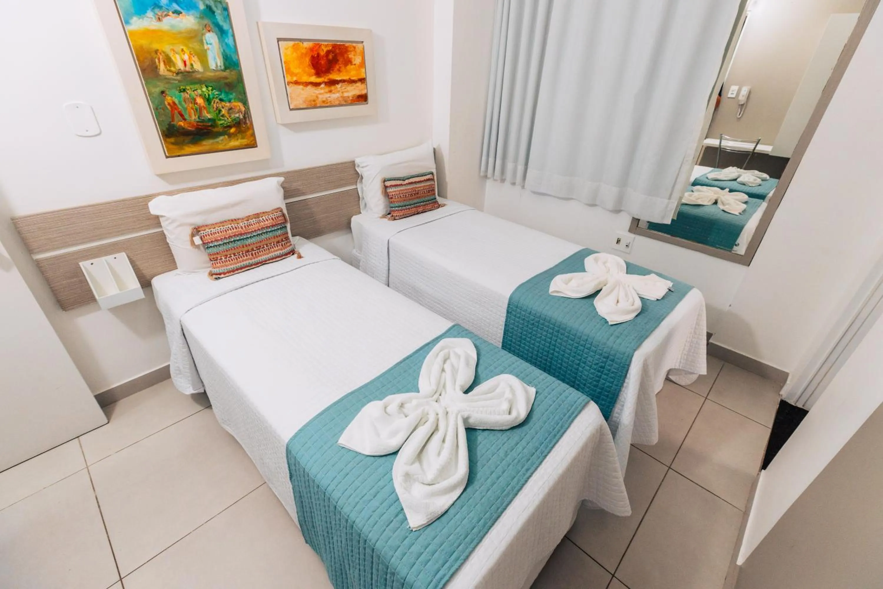 Bedroom, Bed in Pousada Capital das Águas