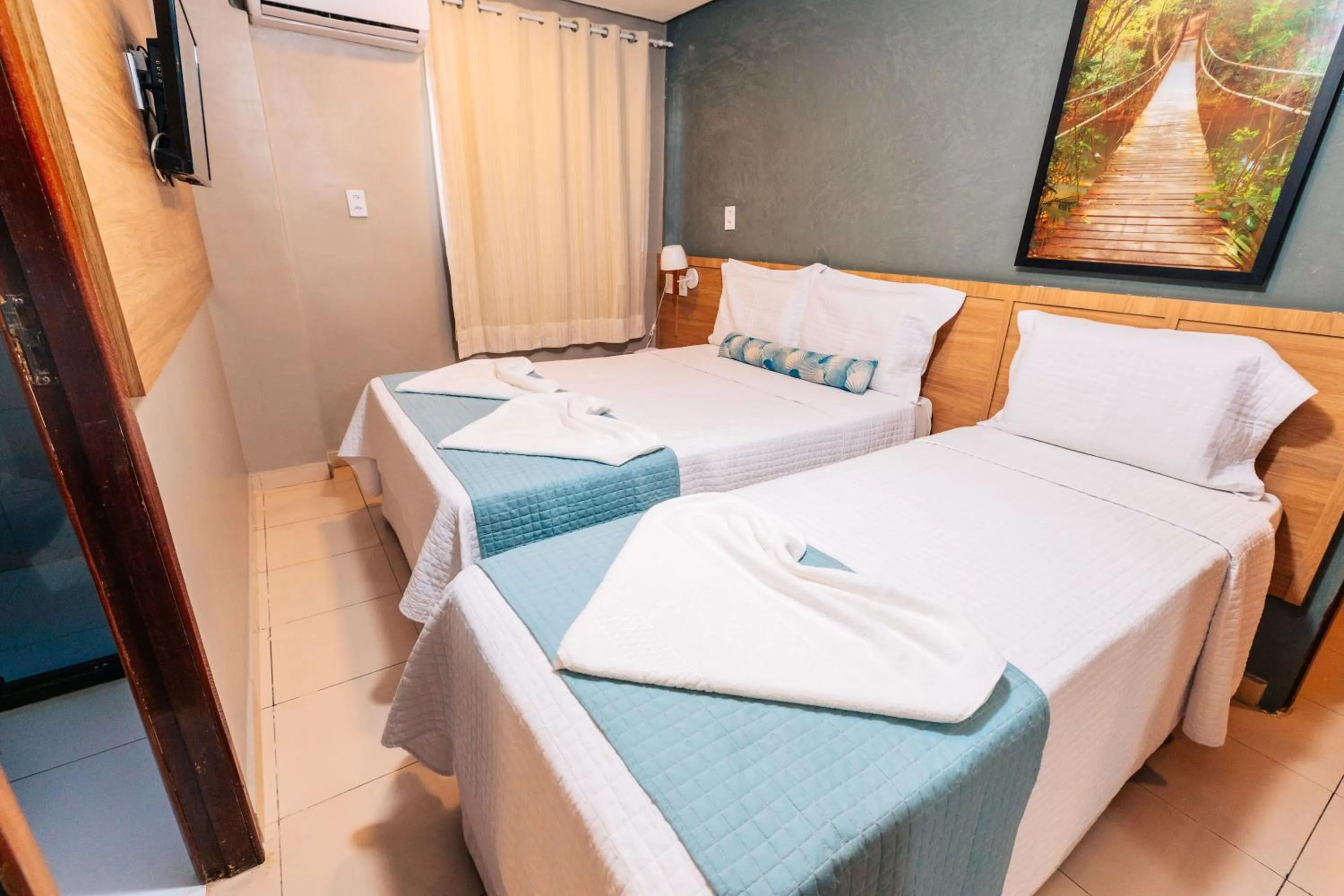 Photo of the whole room, Bed in Pousada Capital das Águas