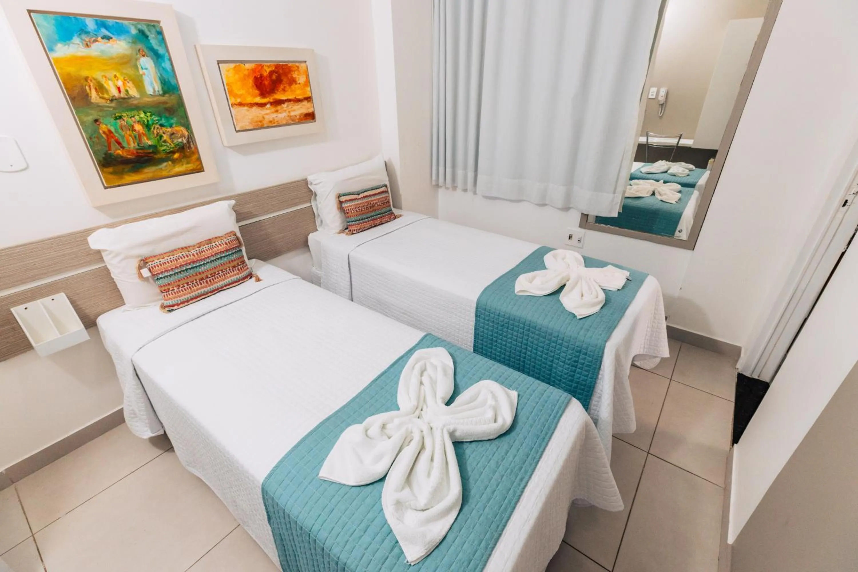 Photo of the whole room, Bed in Pousada Capital das Águas