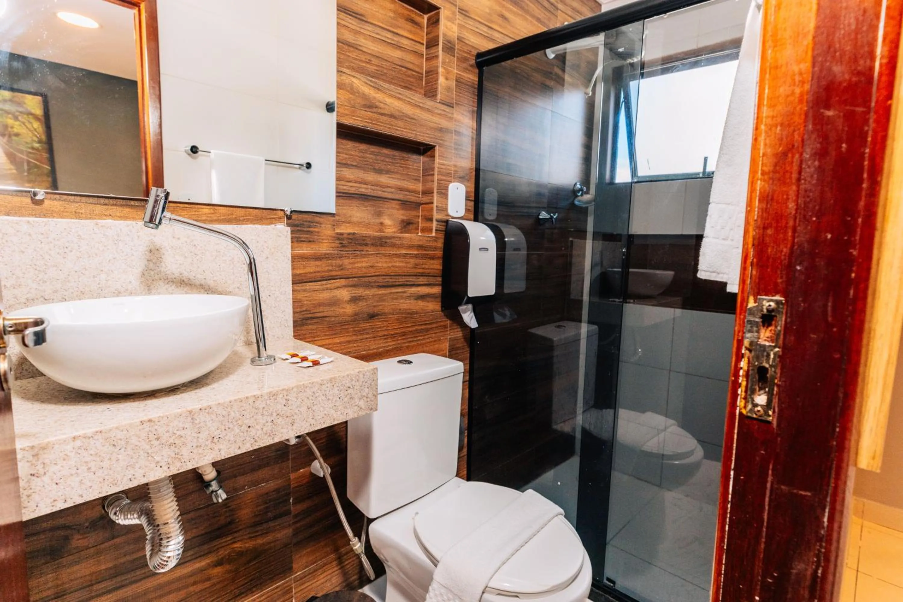 Bathroom in Pousada Capital das Águas