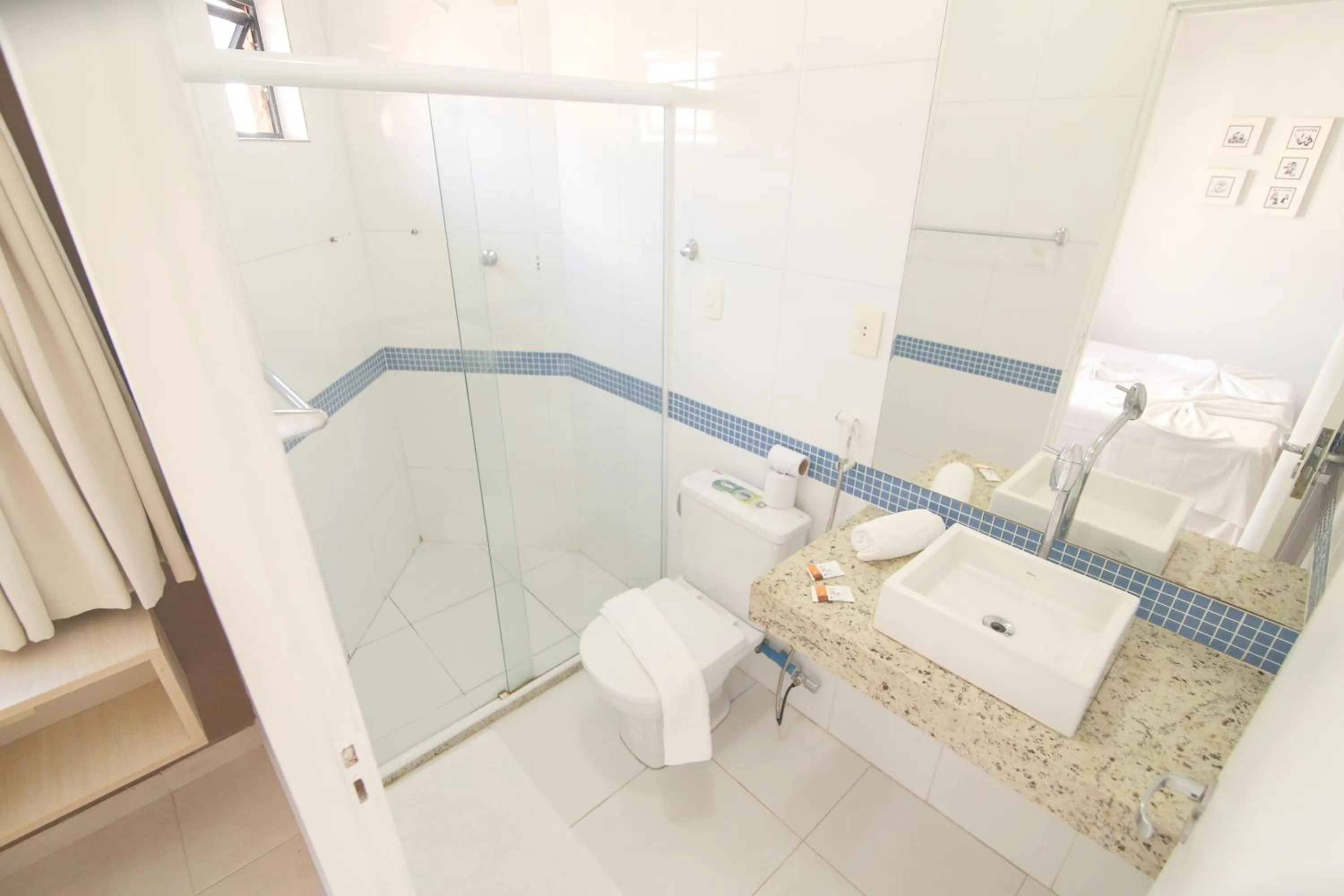 Shower in Pousada Capital das Águas