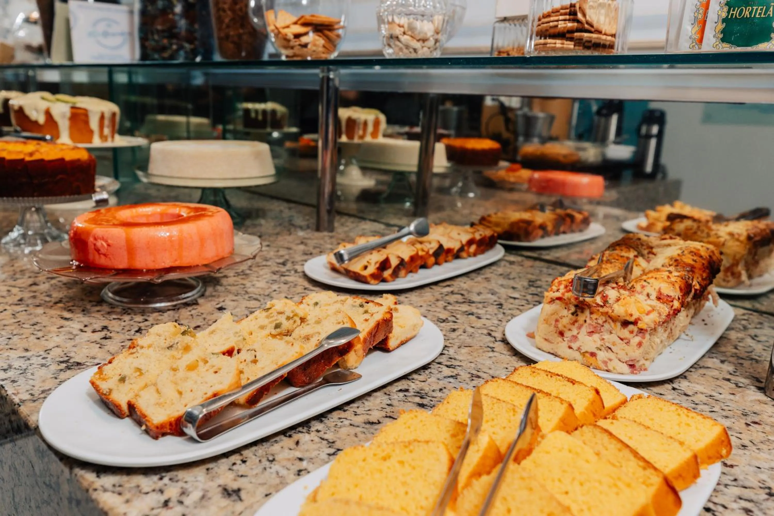 Buffet breakfast in Pousada Capital das Águas