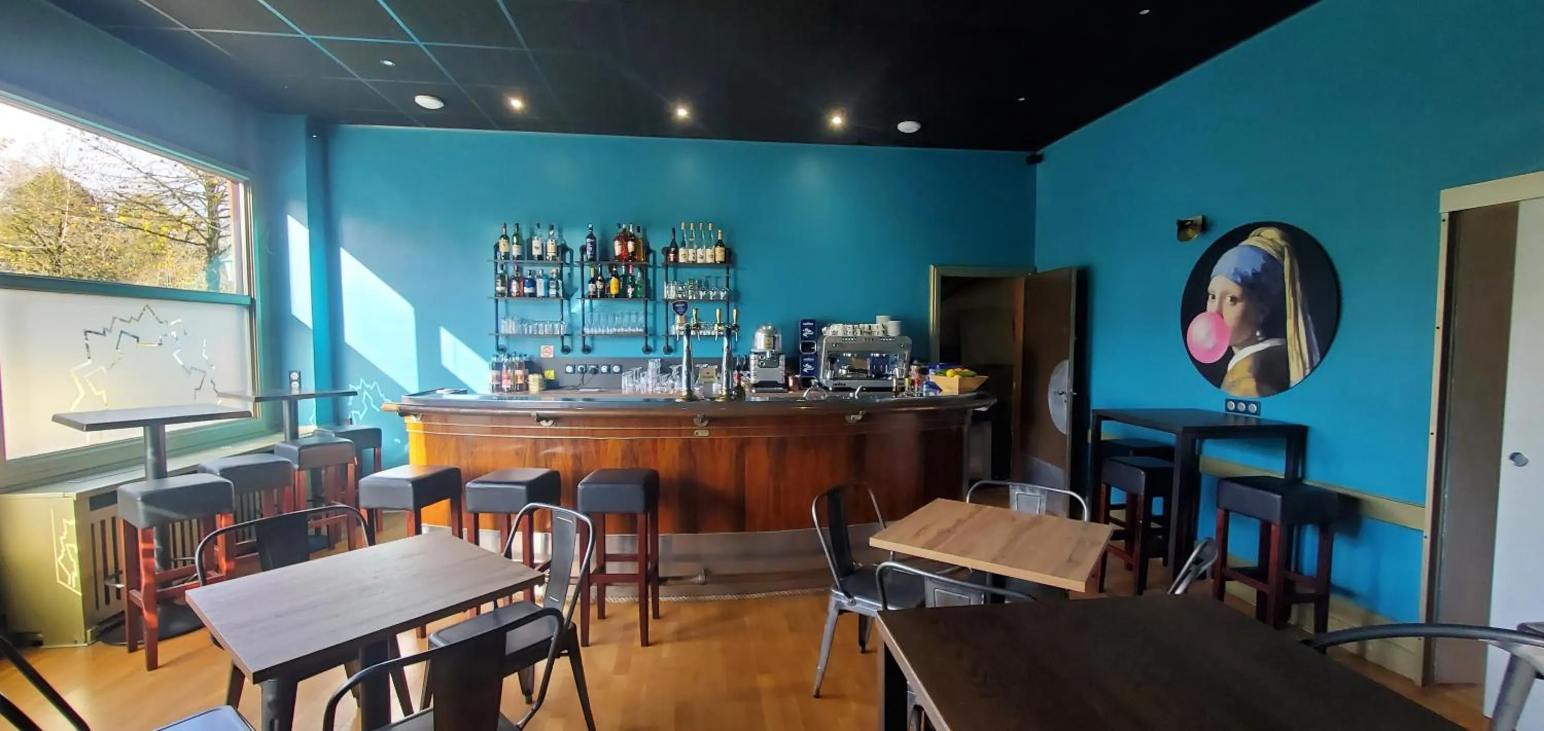 Lounge or bar in Hotel Bar Restaurant Saint Paul