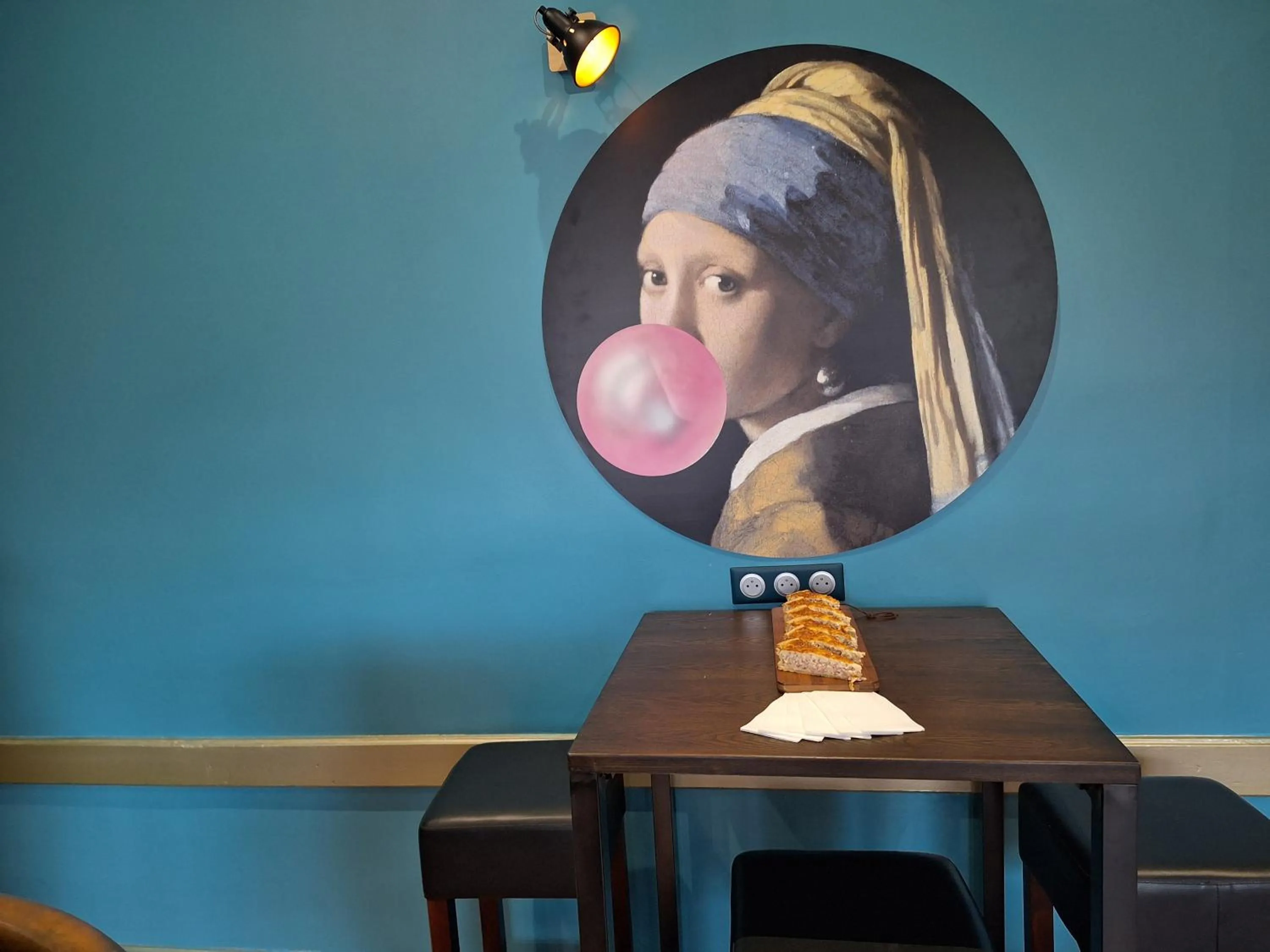 Lounge or bar in Hotel Bar Restaurant Saint Paul