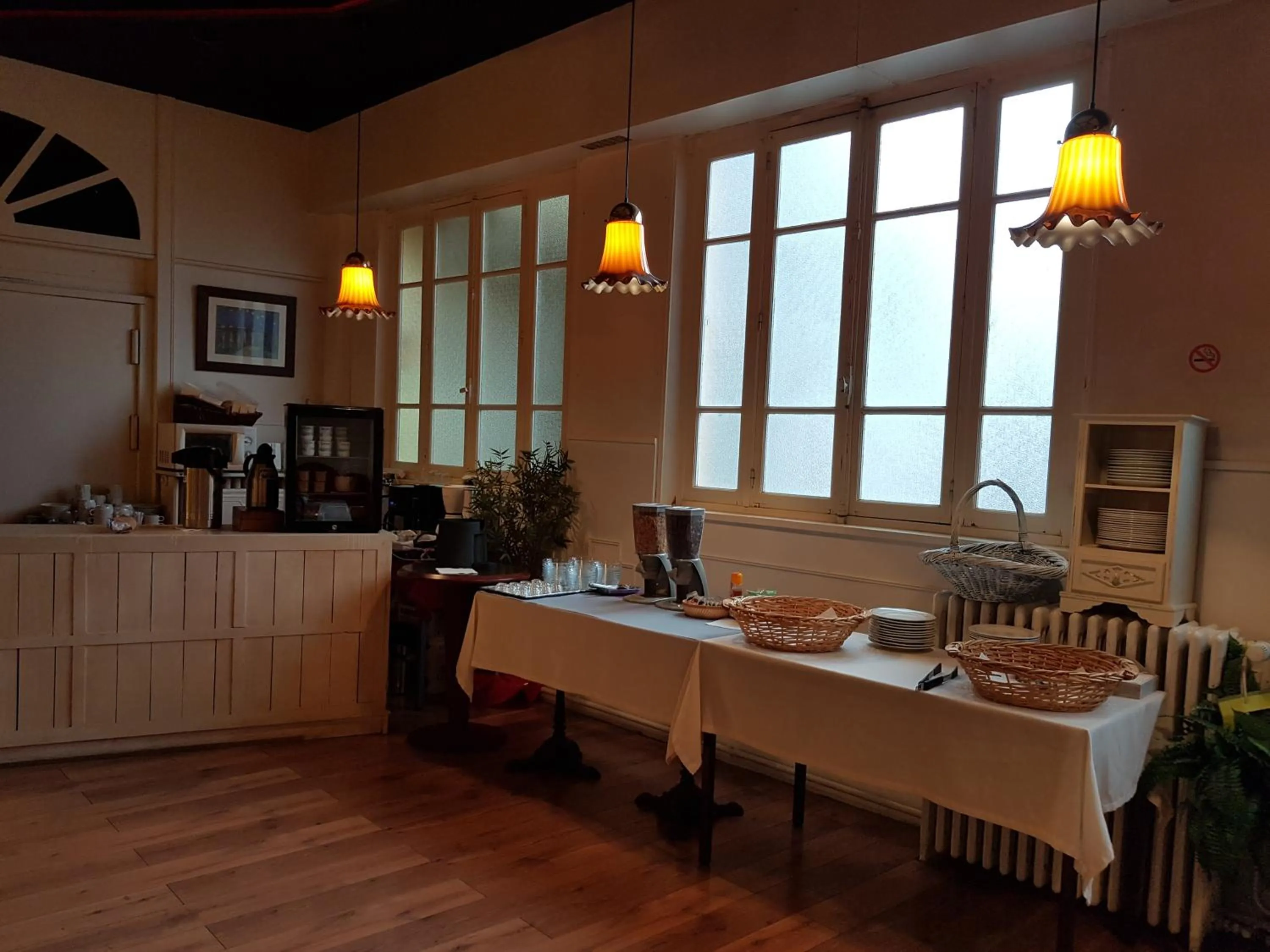 Buffet breakfast in Hotel Bar Restaurant Saint Paul