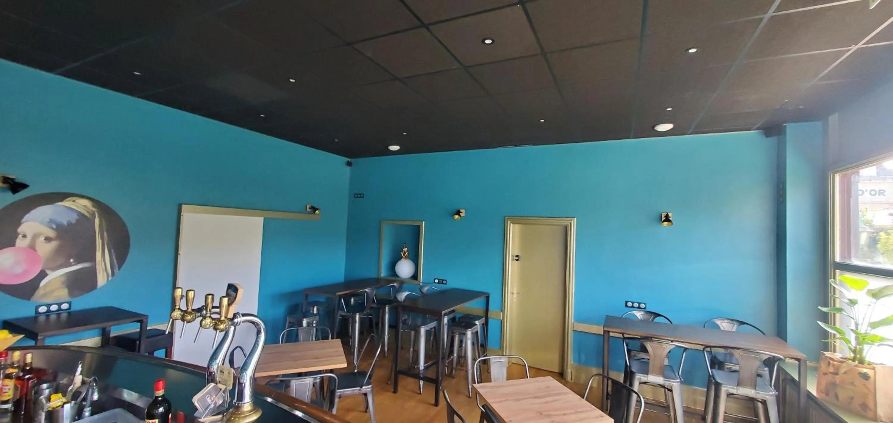 Lounge or bar in Hotel Bar Restaurant Saint Paul