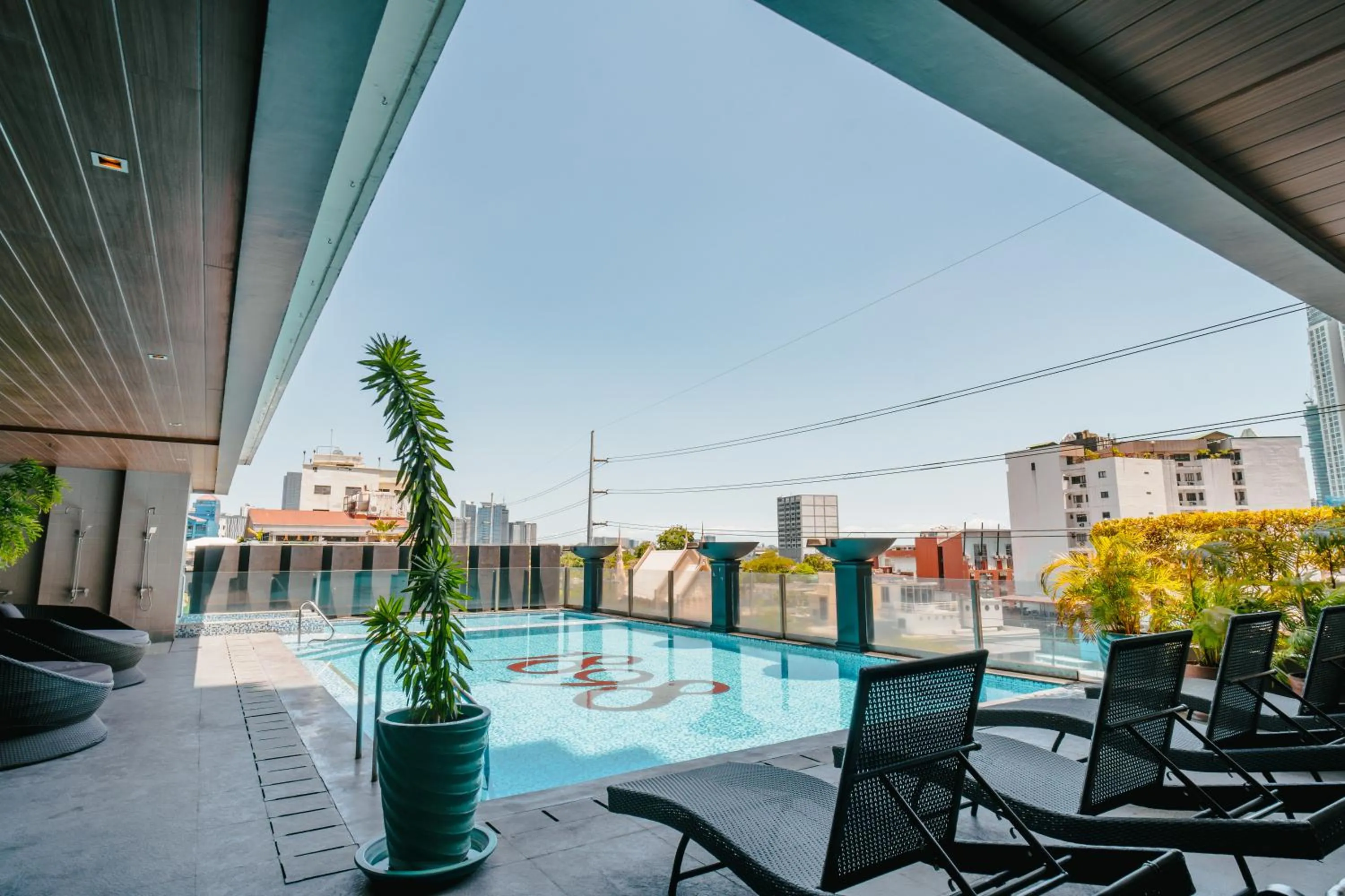 Swimming pool in 1898 Hotel Colonia En Las Filipinas