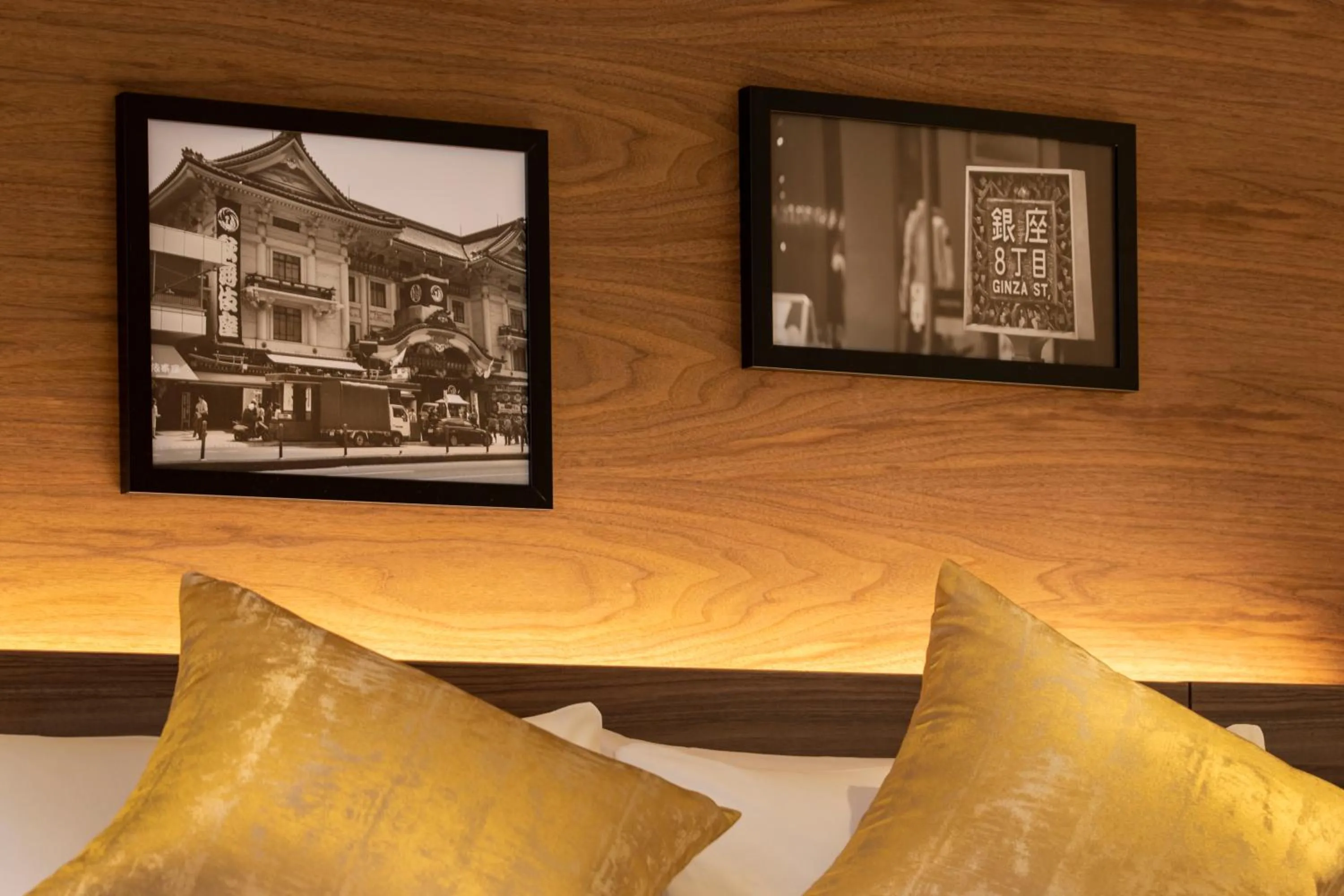 Decorative detail in karaksa hotel premier Tokyo Ginza