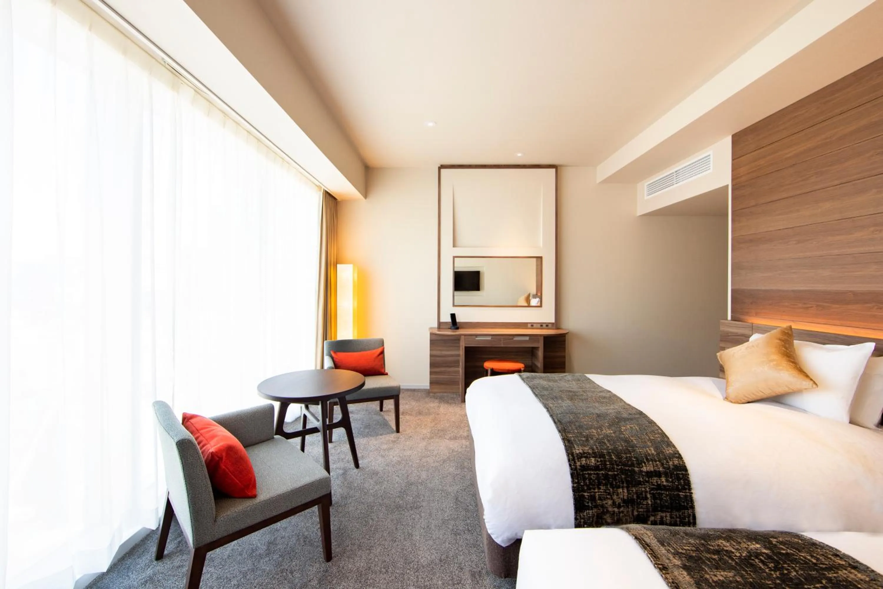 Bed in karaksa hotel premier Tokyo Ginza