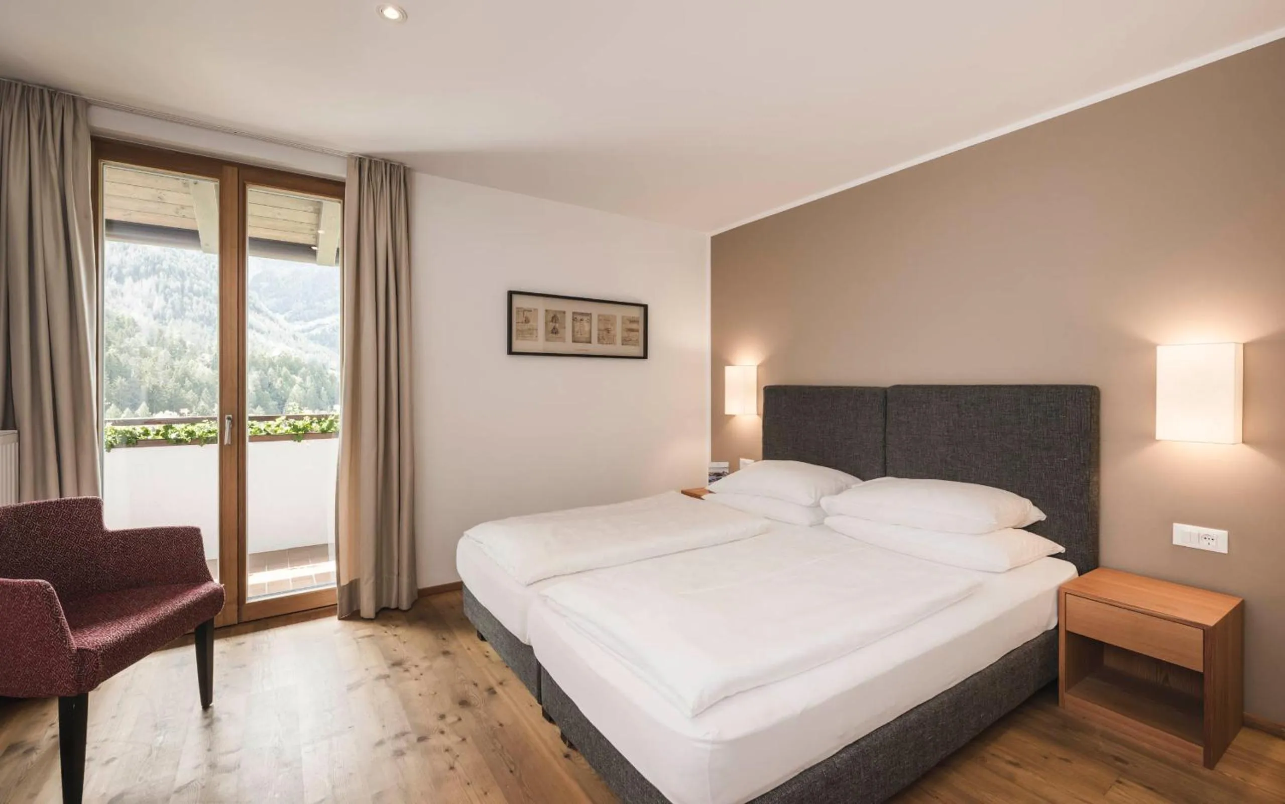 Bed in B&B Villa Angelino