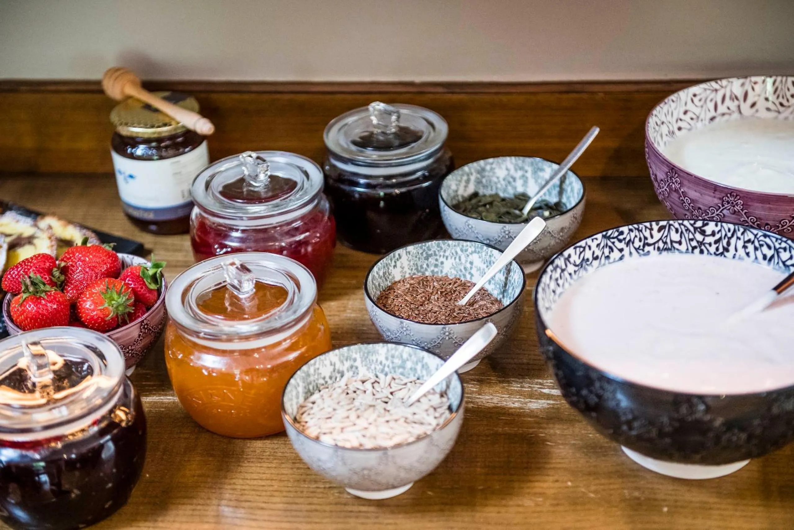 Continental breakfast in B&B Villa Angelino