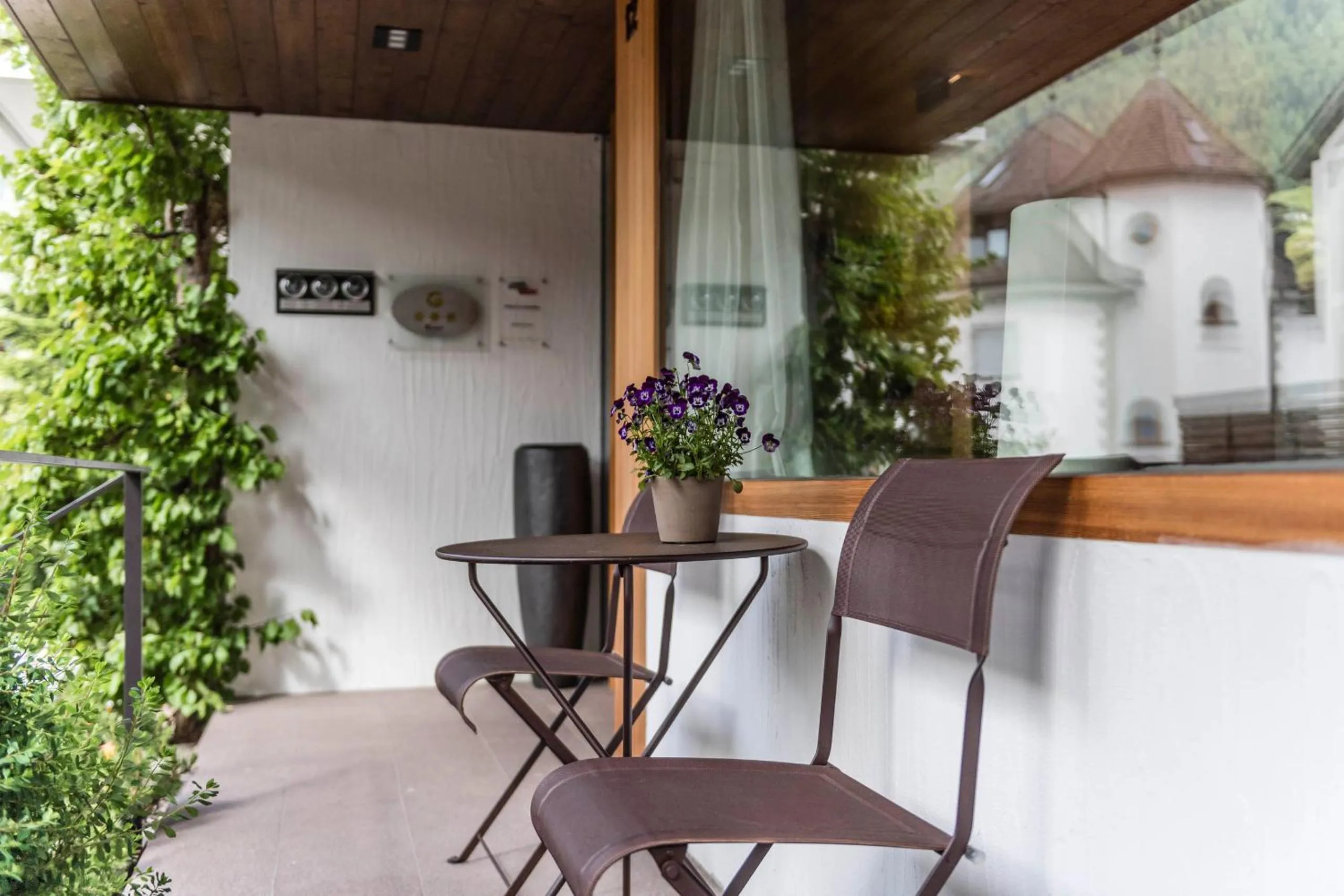 Patio in B&B Villa Angelino