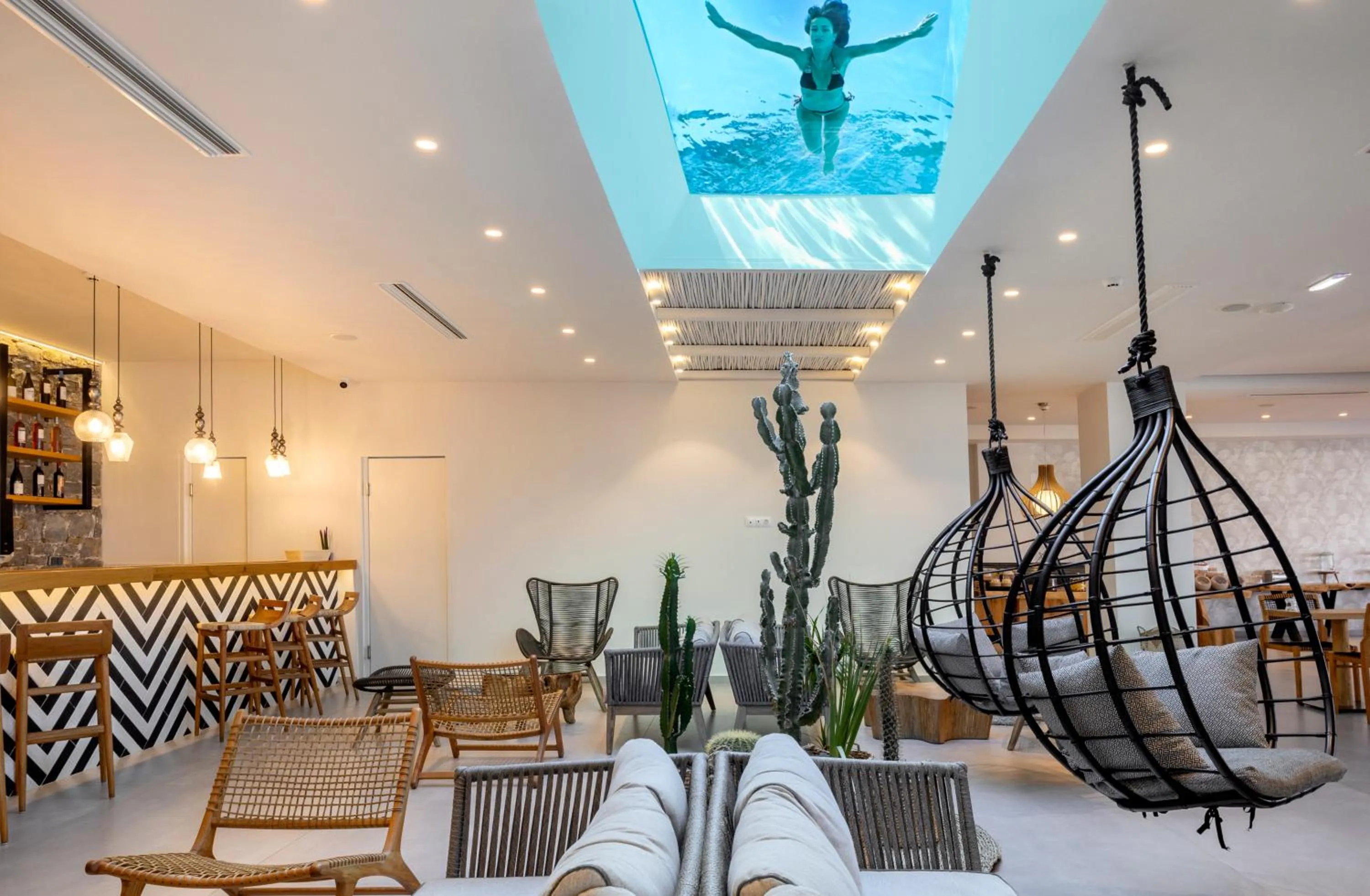 Lounge or bar in Atermono Boutique Resort & Spa