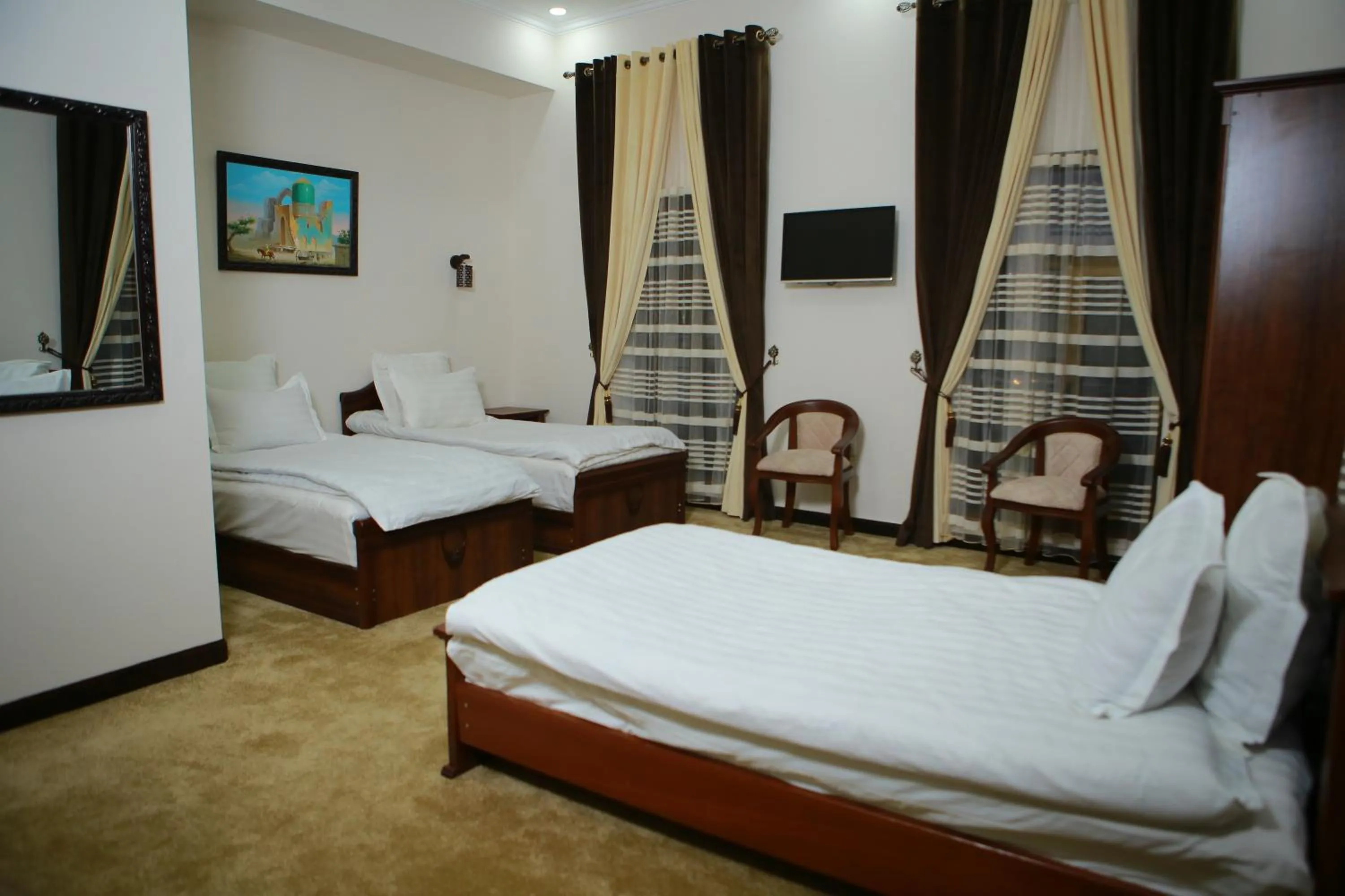 Bed in Boulevard Palace Hotel