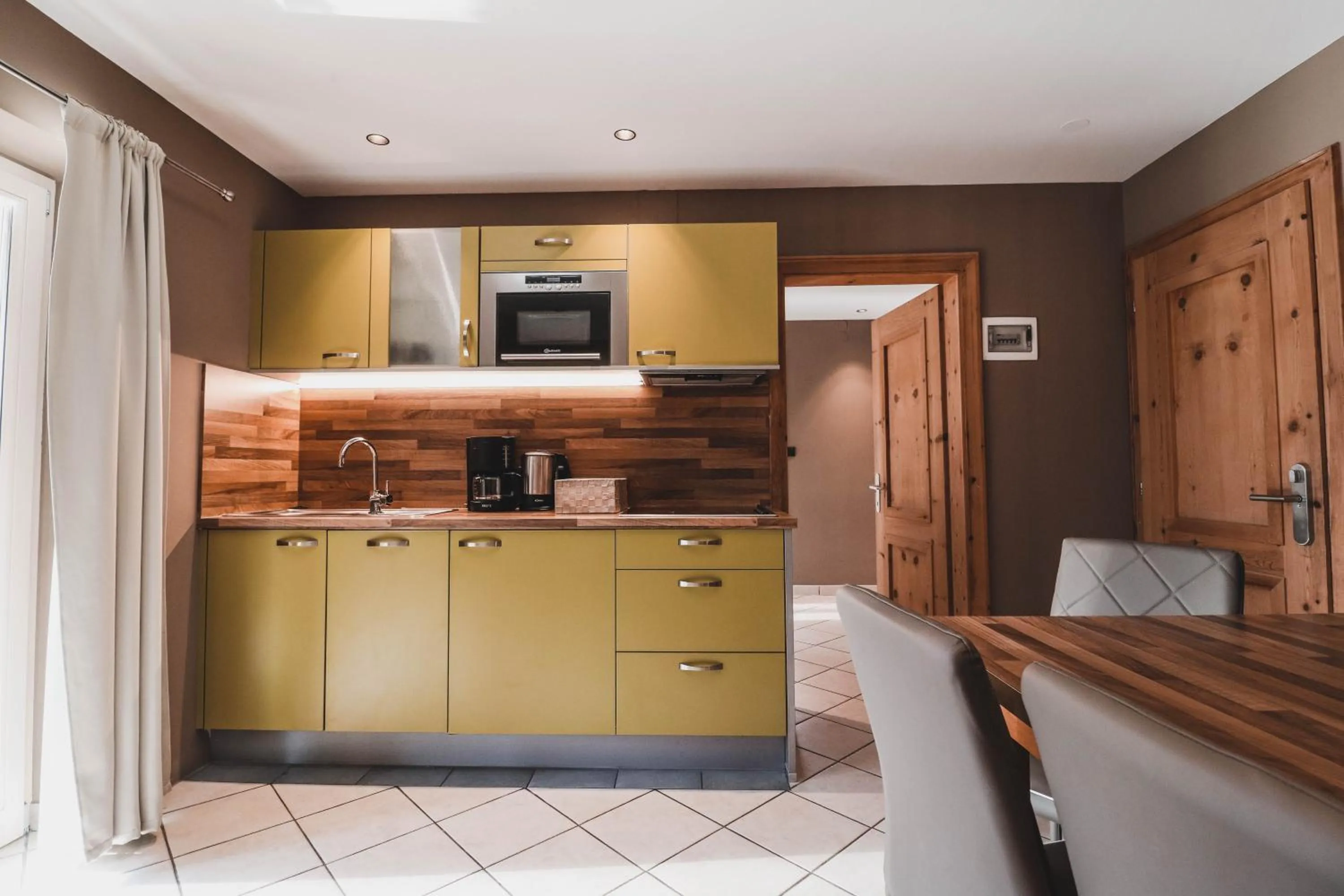 Dining area in Residence Montani