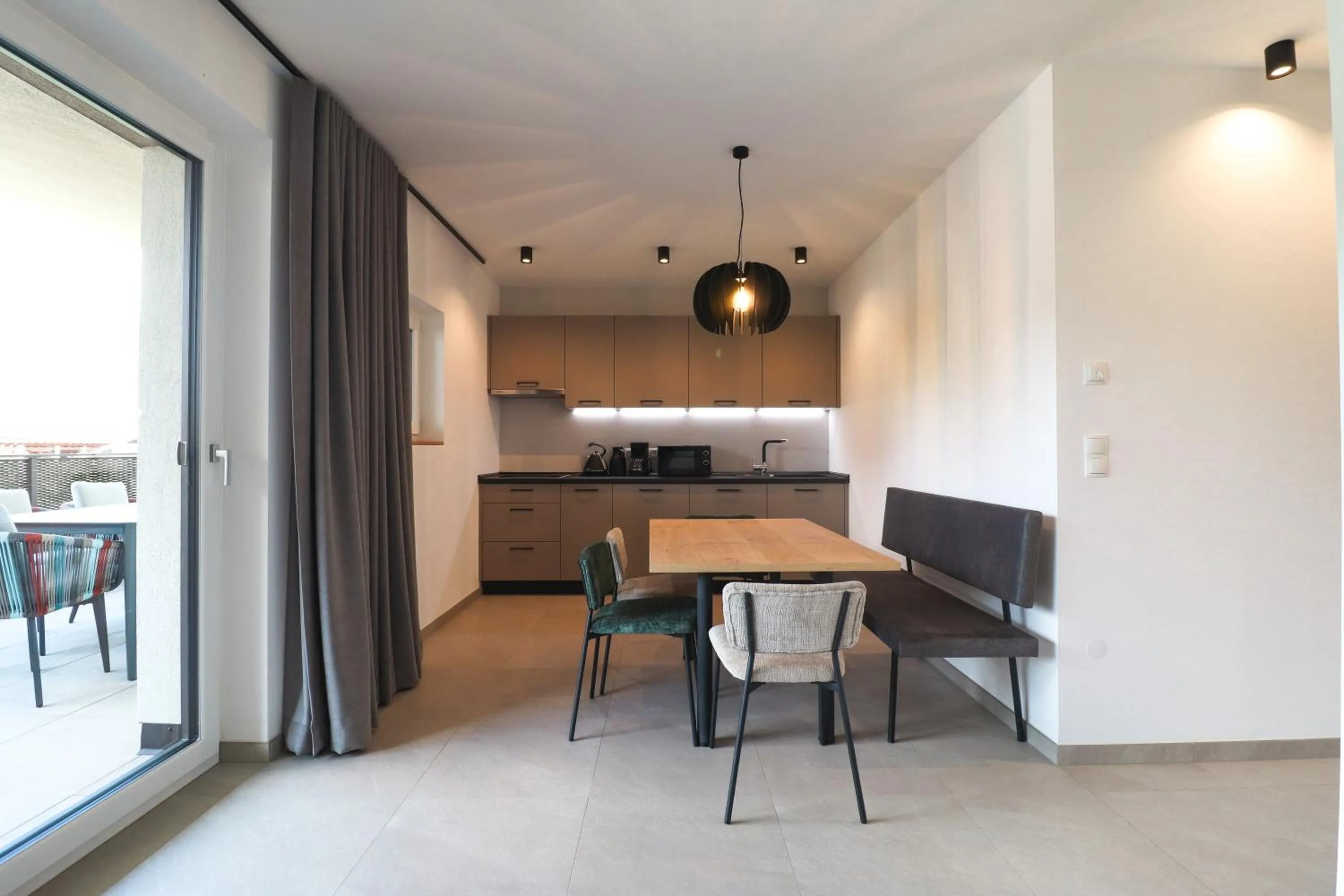 Kitchen or kitchenette in Residence Montani