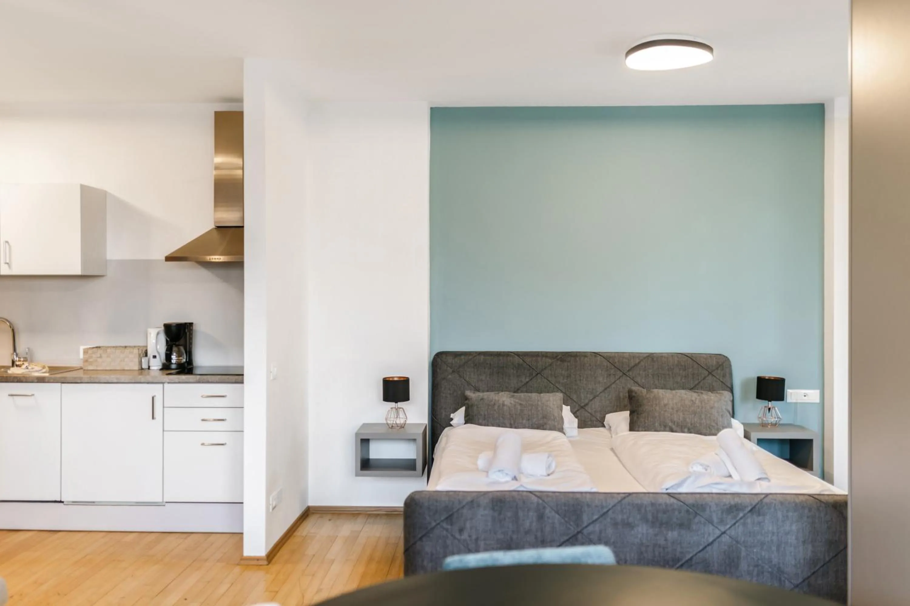 Bedroom, Bed in Residence Montani