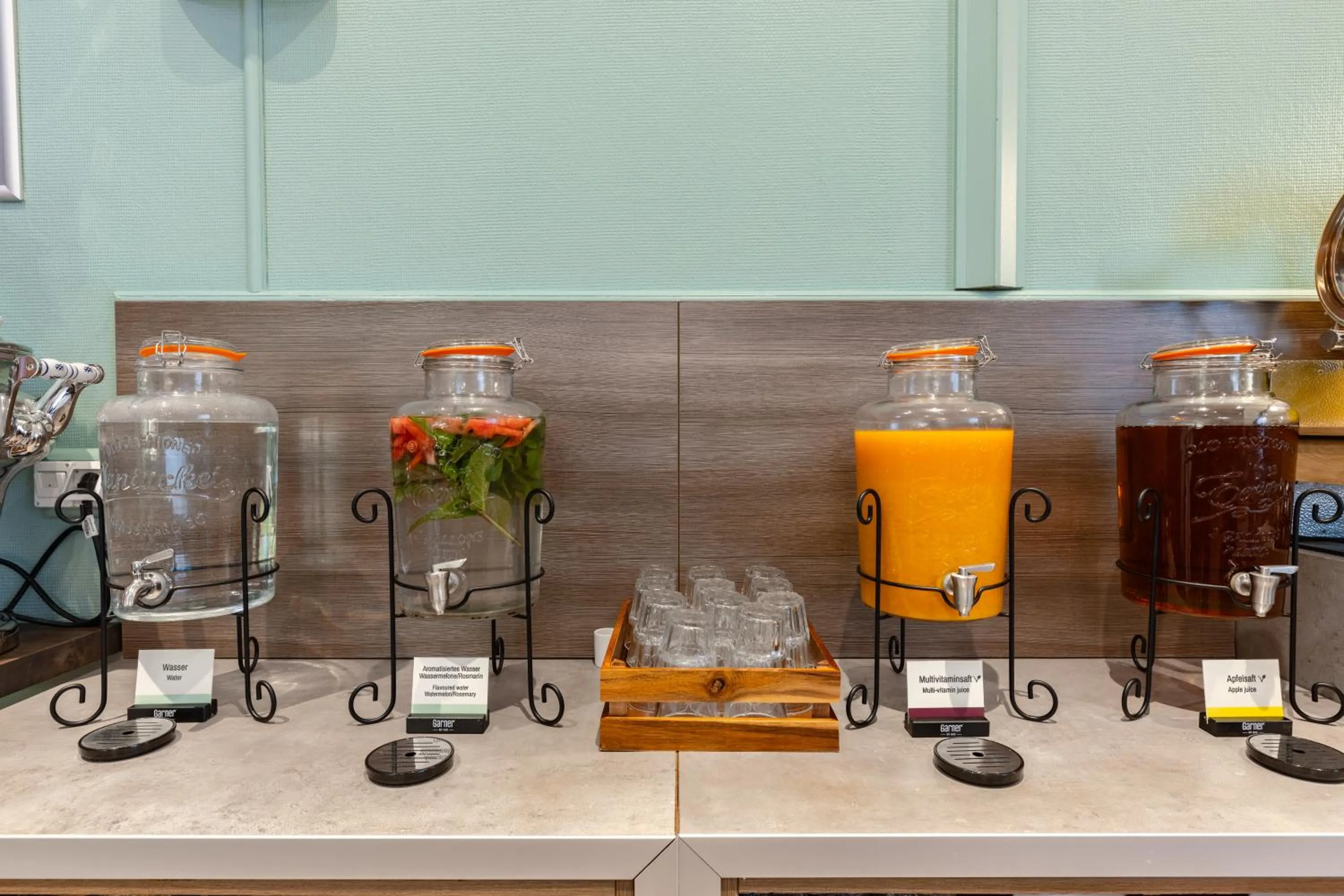 Buffet breakfast in Garner Hotel Dusseldorf - Main Station by IHG