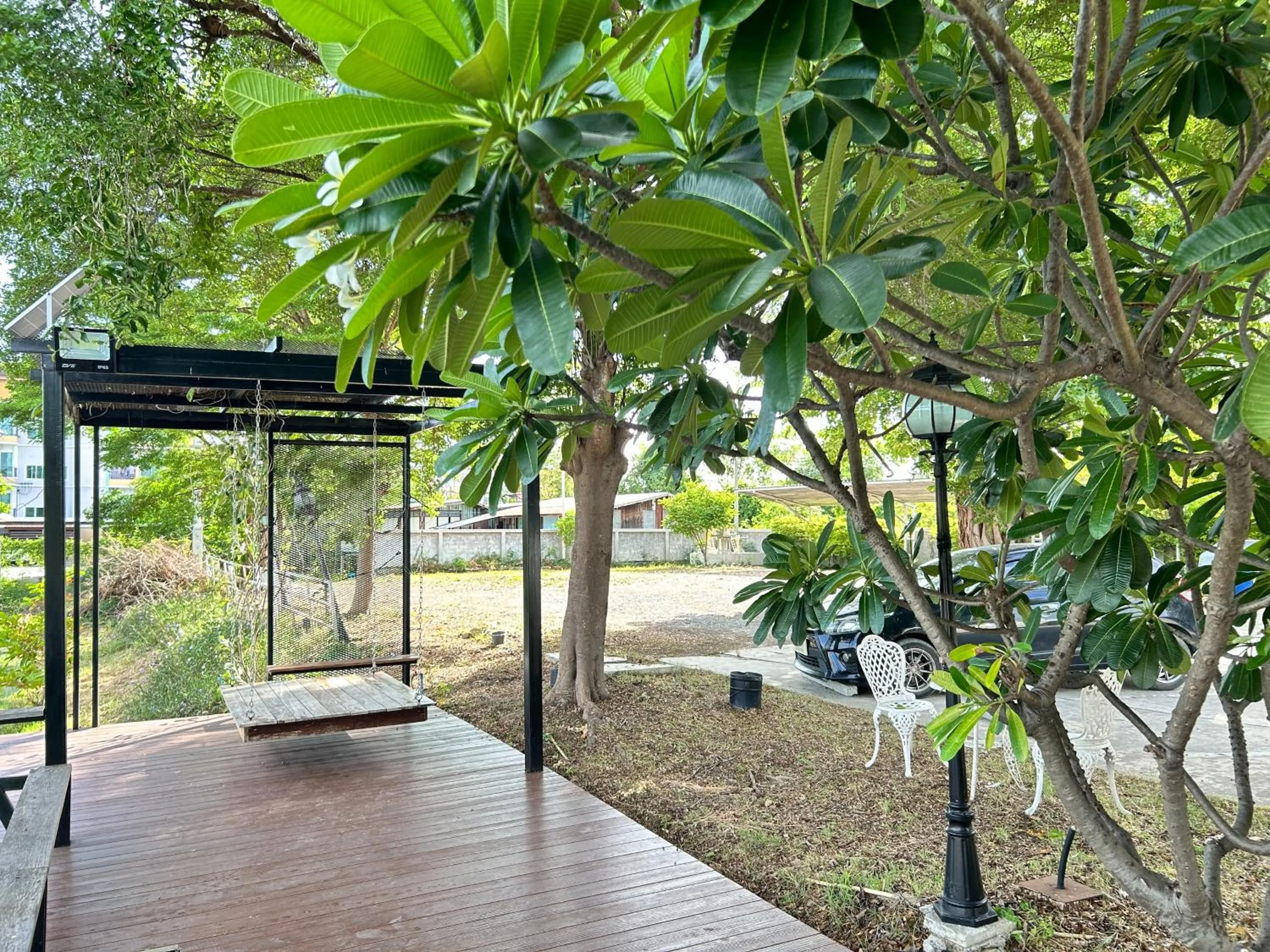 Patio in DD Boutique Resort